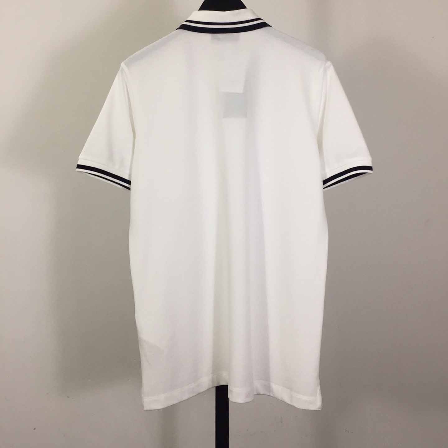 Gucci Cotton Piquet Polo Shirt - DesignerGu