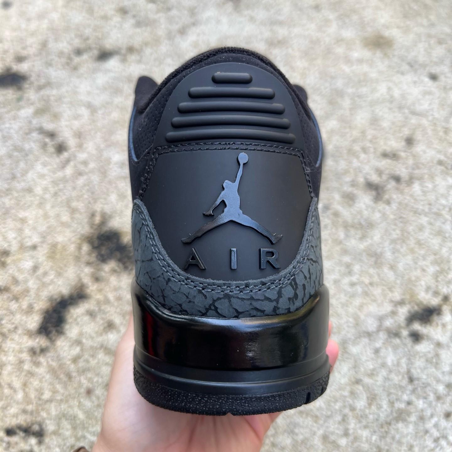 Air Jordan 3 “Black Cat” Basketball Shoes    CT8532-001 - DesignerGu