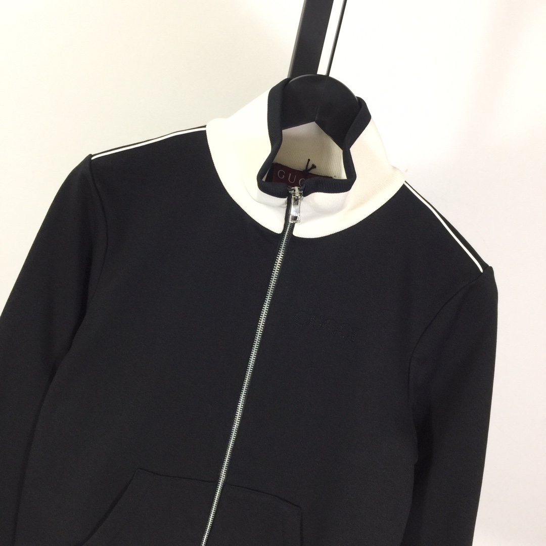 Gucci Cotton Fleece Zip Jacket & Jogging Pant - DesignerGu