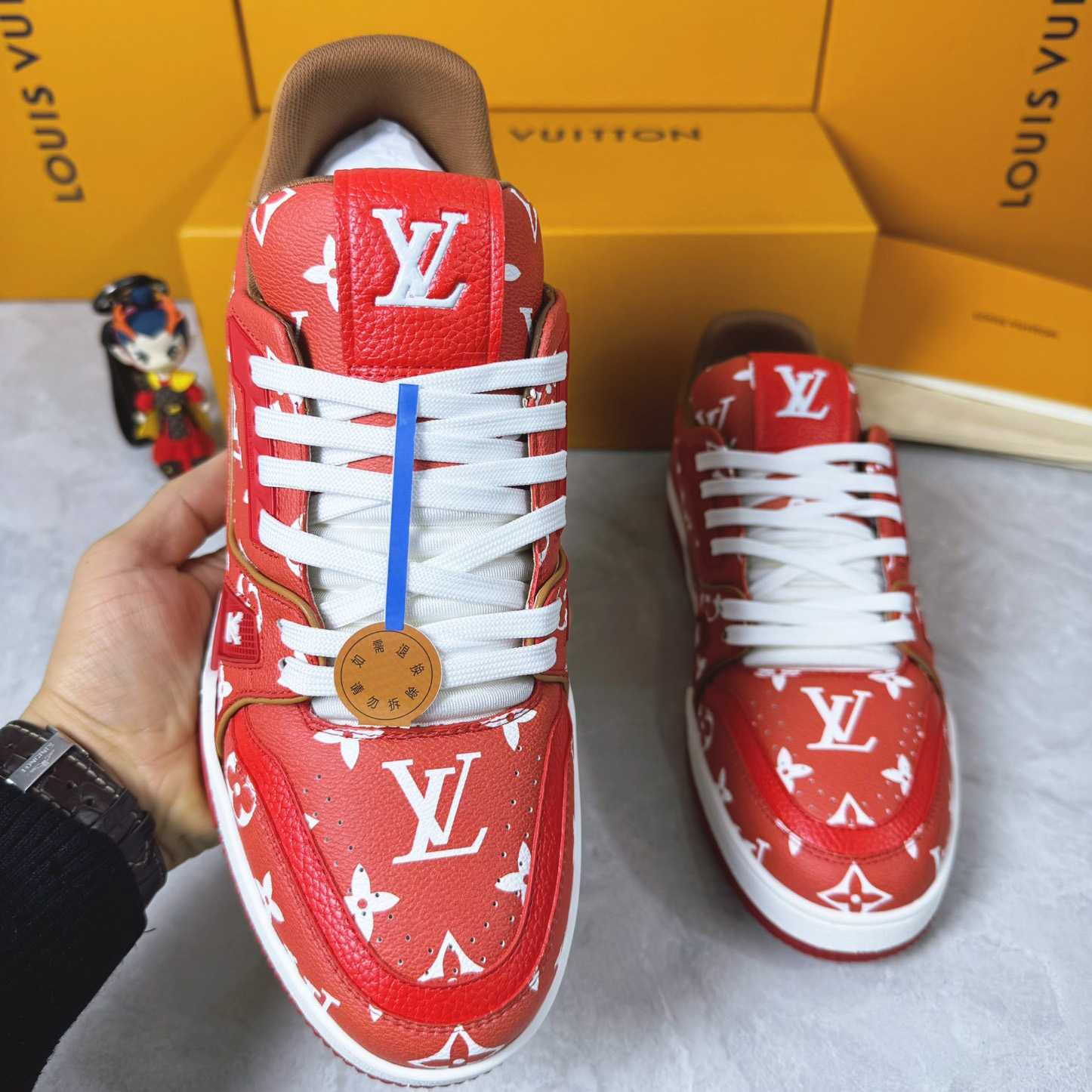 Louis Vuitton LV Trainer Sneaker  1AHAMY - DesignerGu