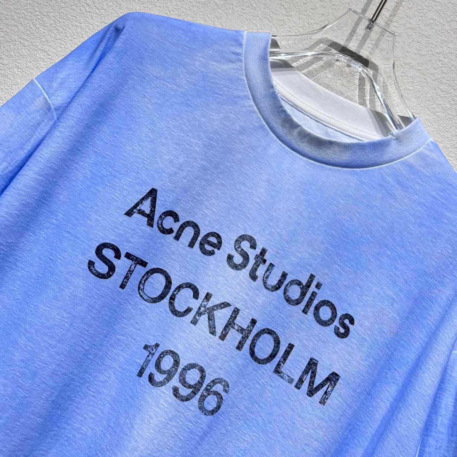 Acne Studios Logo T-shirt Relaxed fit - DesignerGu