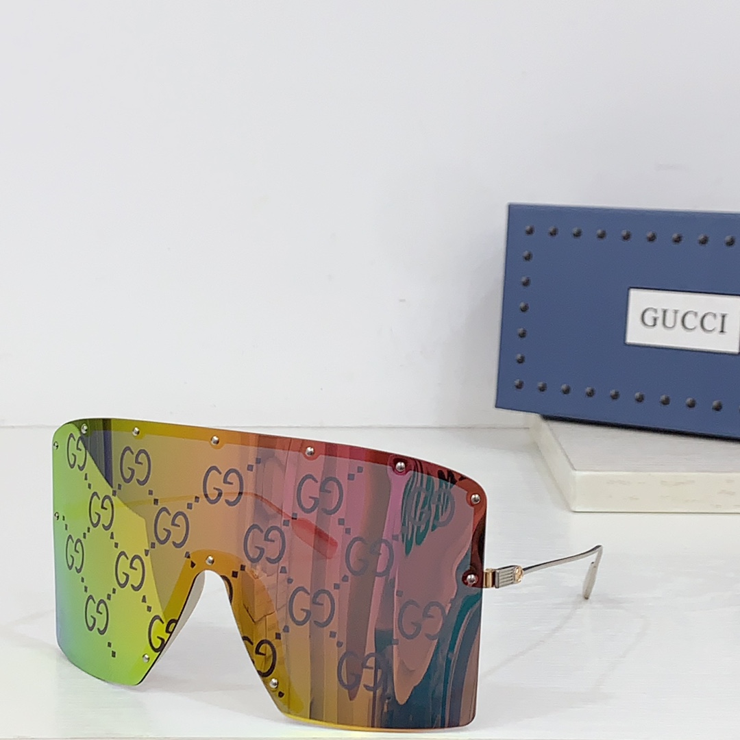 Gucci Mask-Shaped Sunglasses     GG1244 - DesignerGu