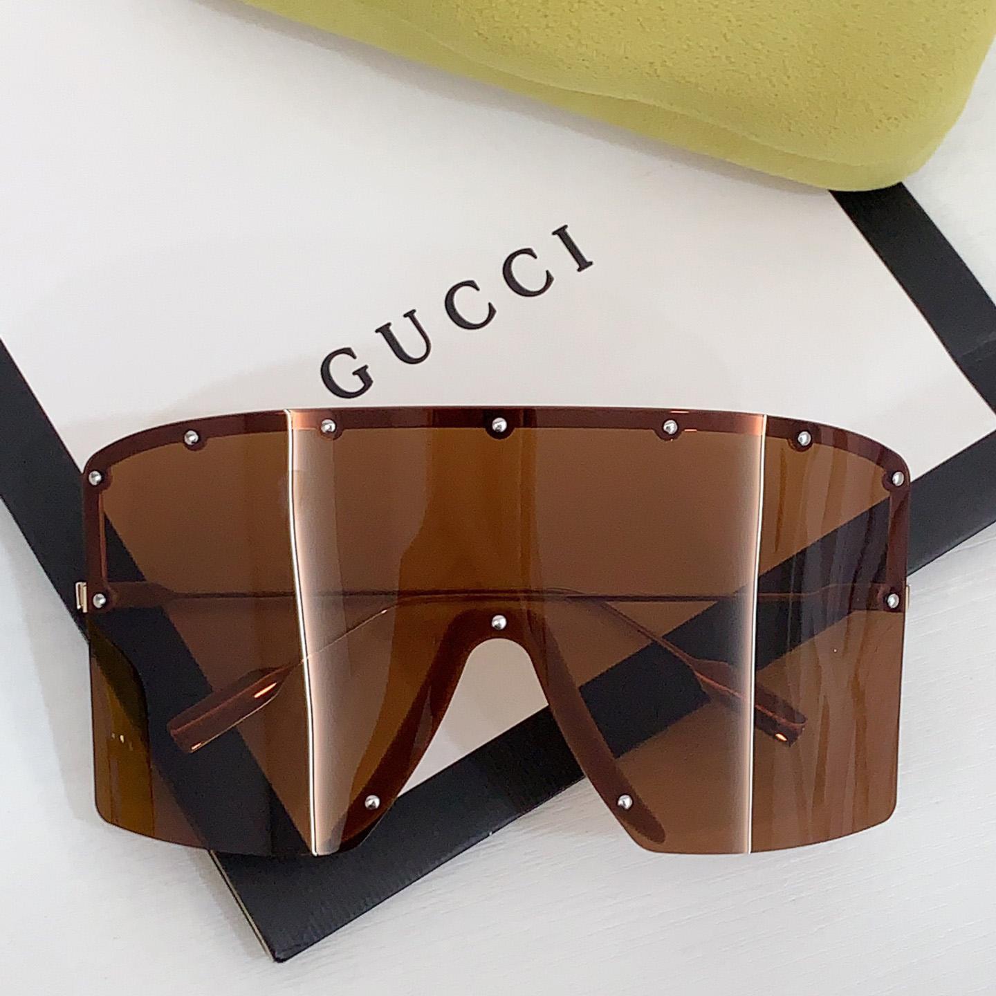 Gucci Mask-Shaped Sunglasses     GG1244 - DesignerGu