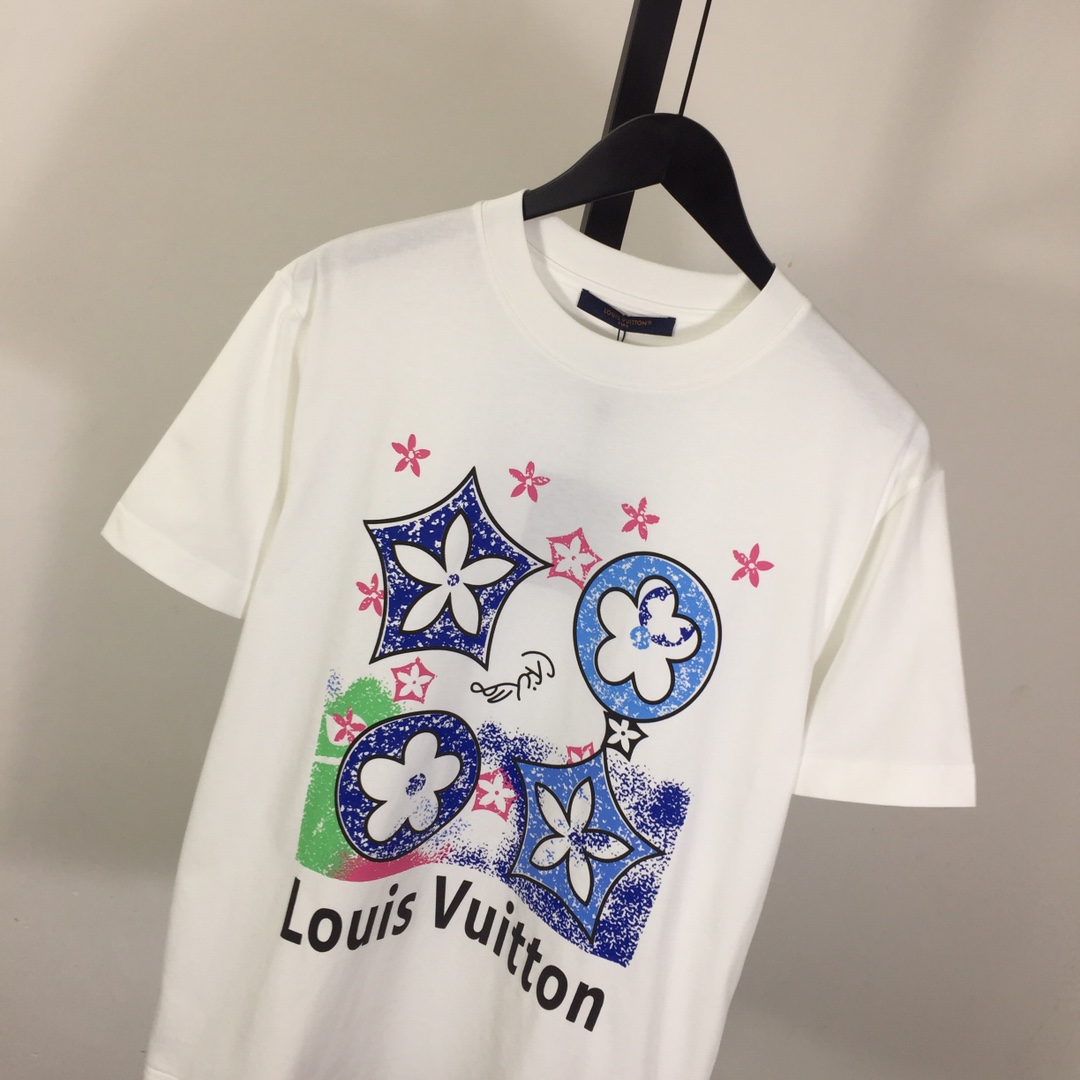 Louis Vuitton Cotton T-Shirt - DesignerGu