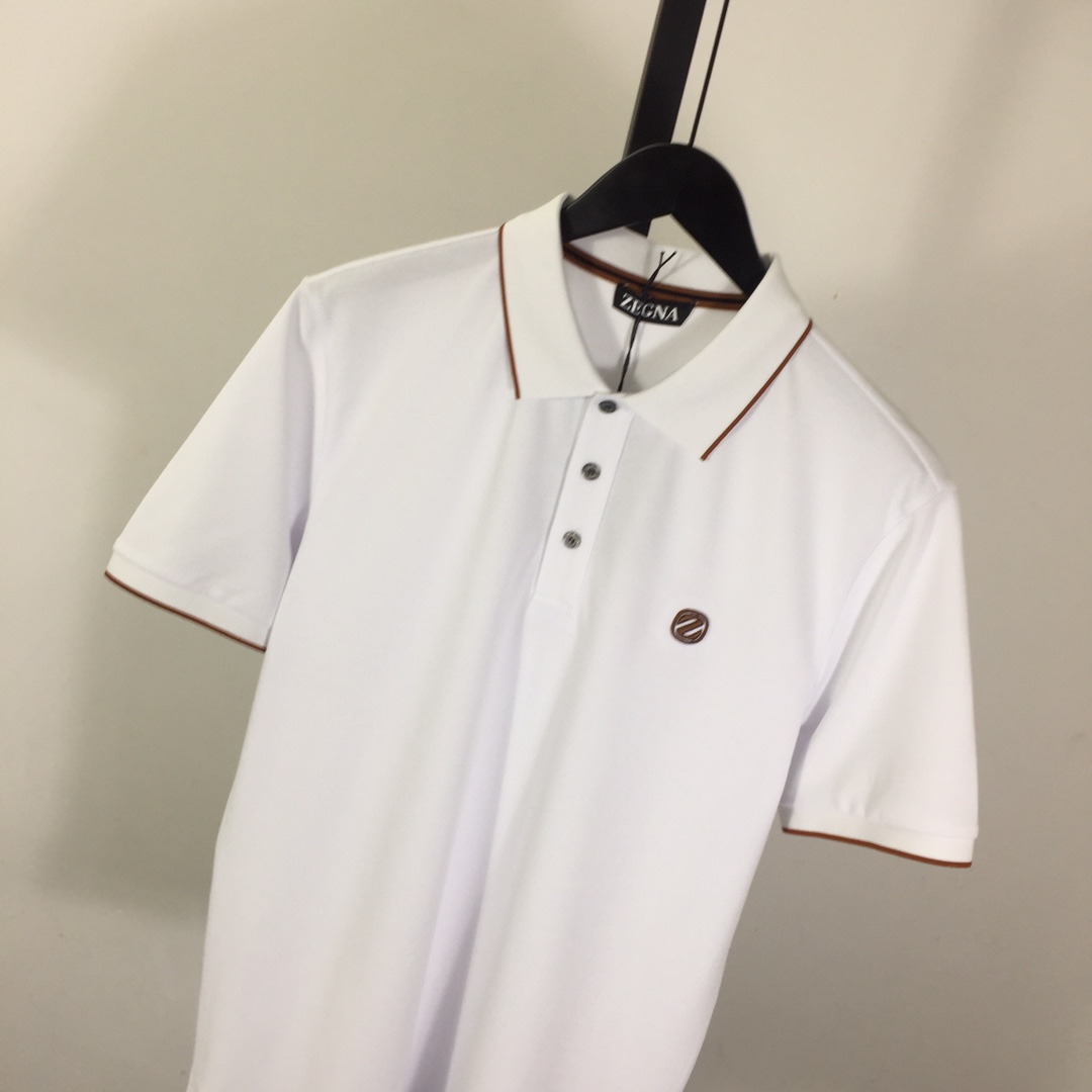 Zegna Cotton Polo Shirt - DesignerGu