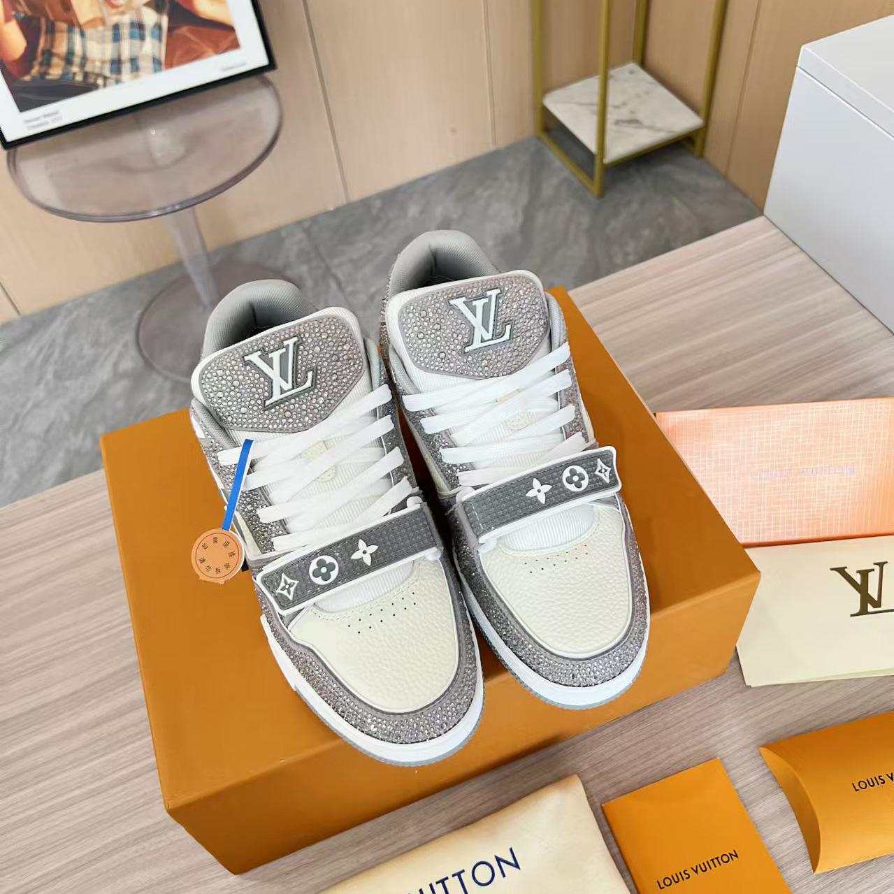 Louis Vuitton LV Trainer Sneaker   - DesignerGu