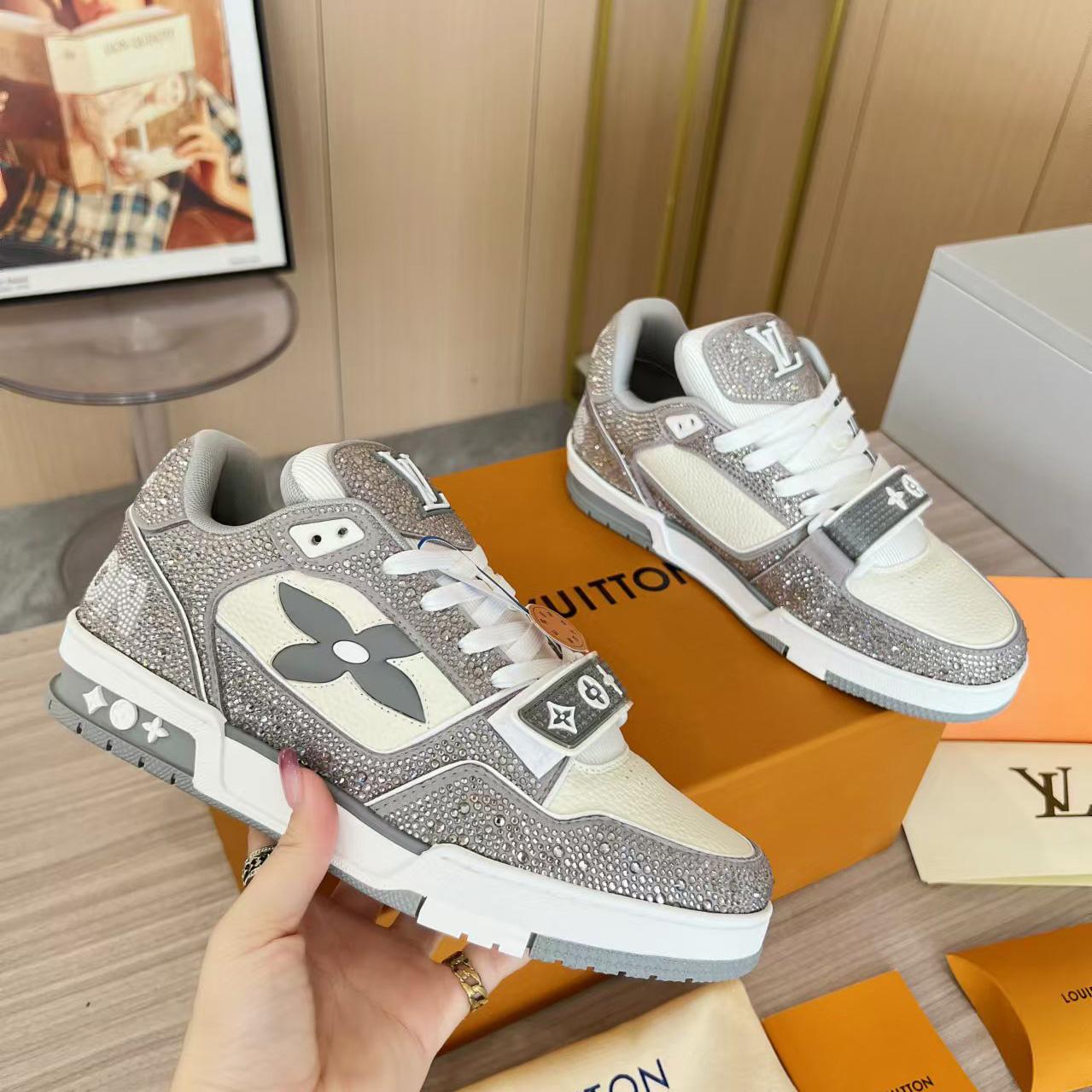 Louis Vuitton LV Trainer Sneaker   - DesignerGu