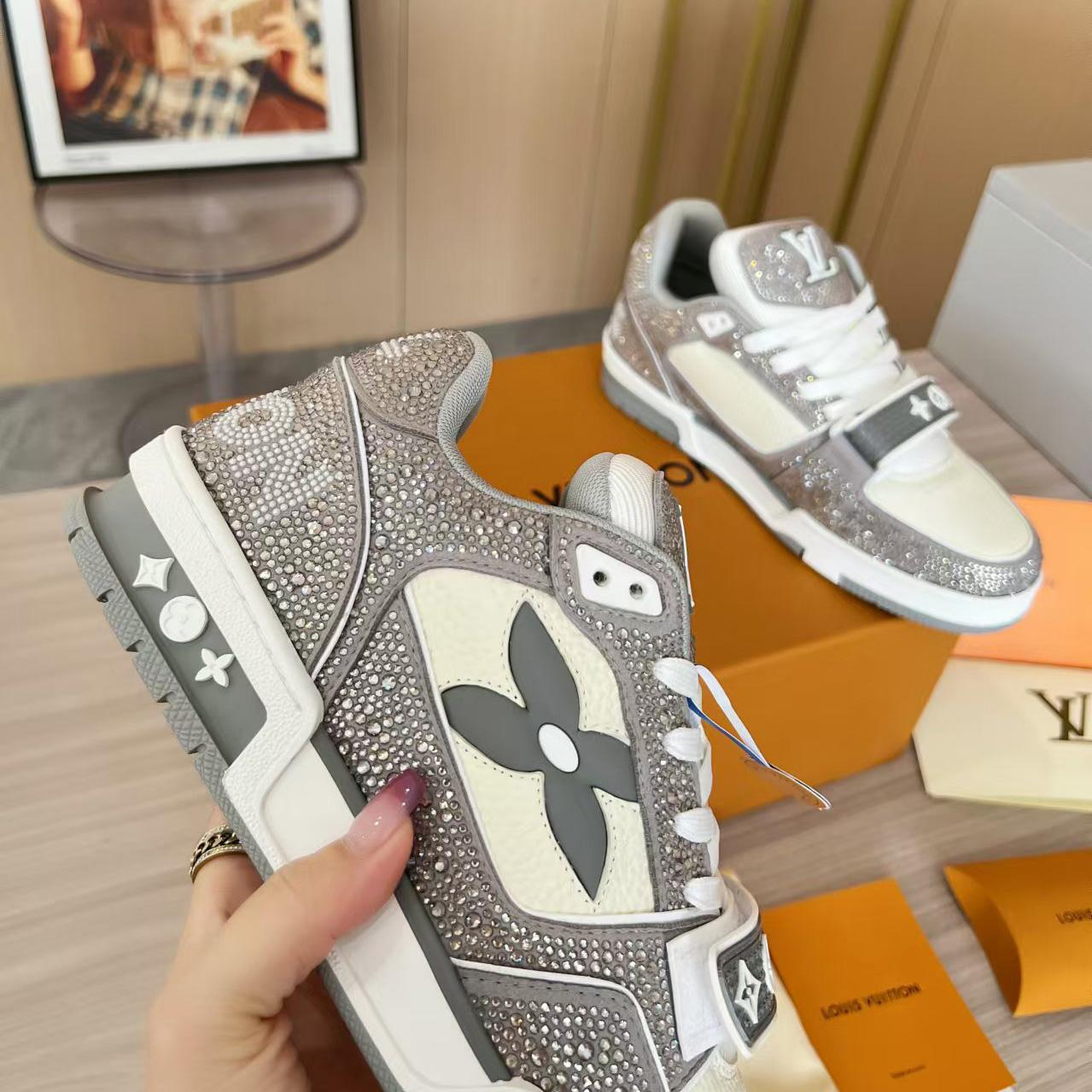 Louis Vuitton LV Trainer Sneaker   - DesignerGu