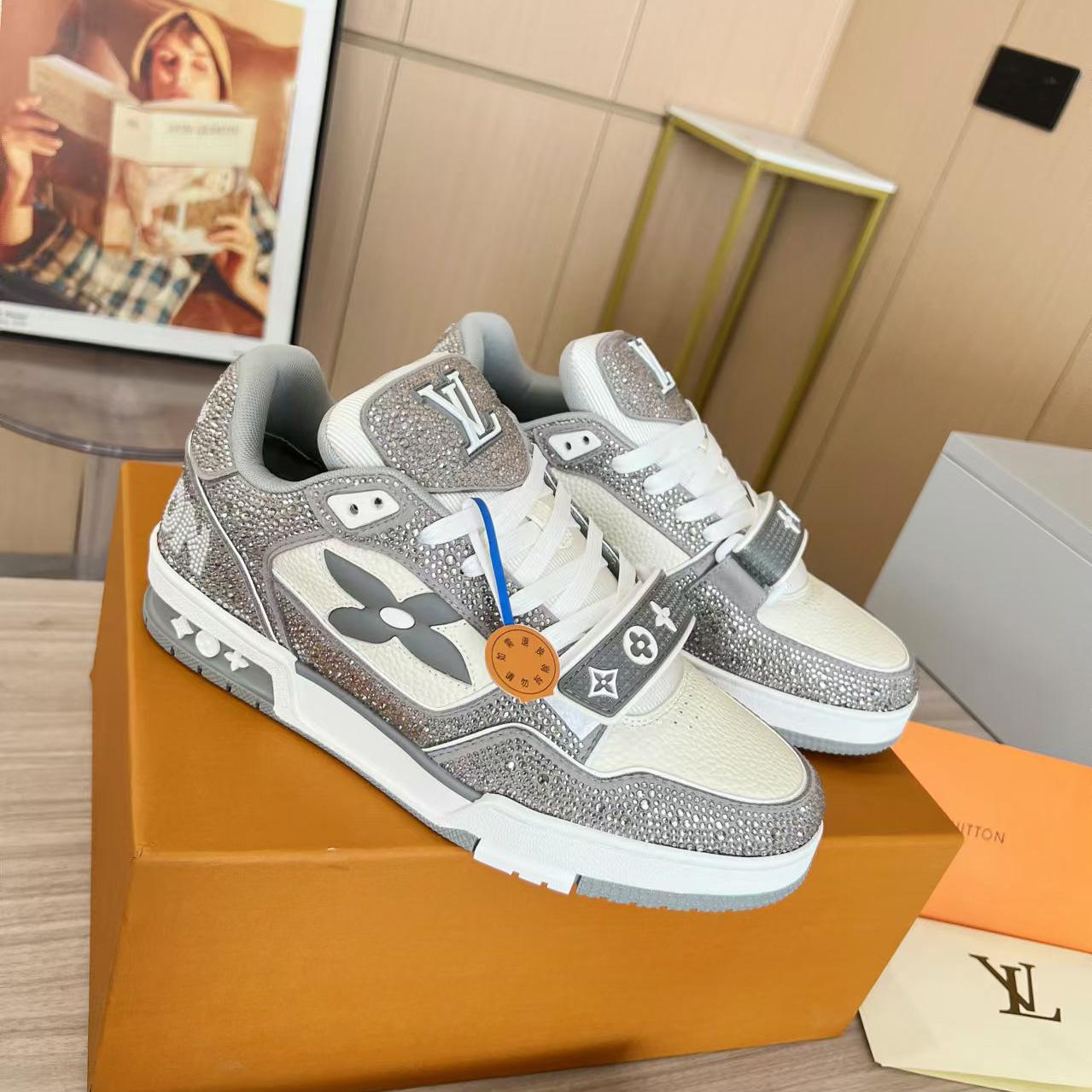 Louis Vuitton LV Trainer Sneaker   - DesignerGu