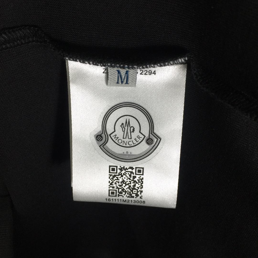 Moncler Logo Cotton T-shirt - DesignerGu