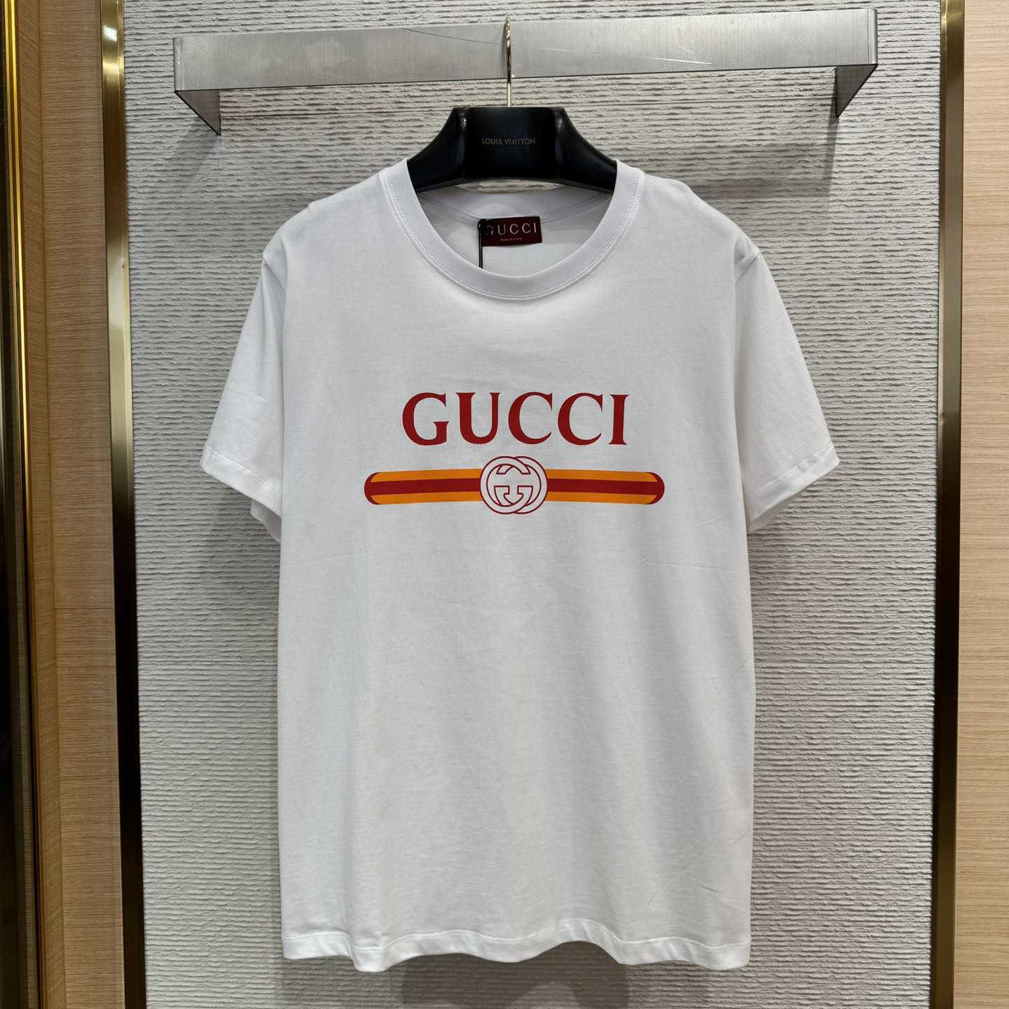 Gucci Printed Cotton Jersey T-shirt - DesignerGu