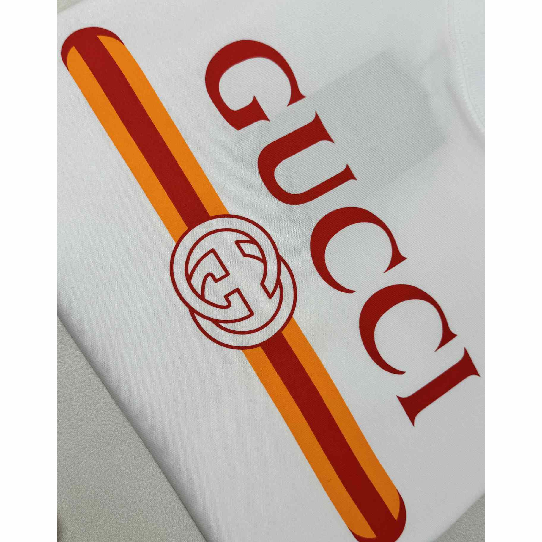 Gucci Printed Cotton Jersey T-shirt - DesignerGu