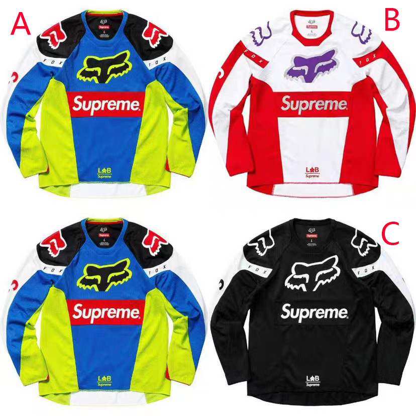 Supreme x Fox Racing Moto Jersey Top - DesignerGu