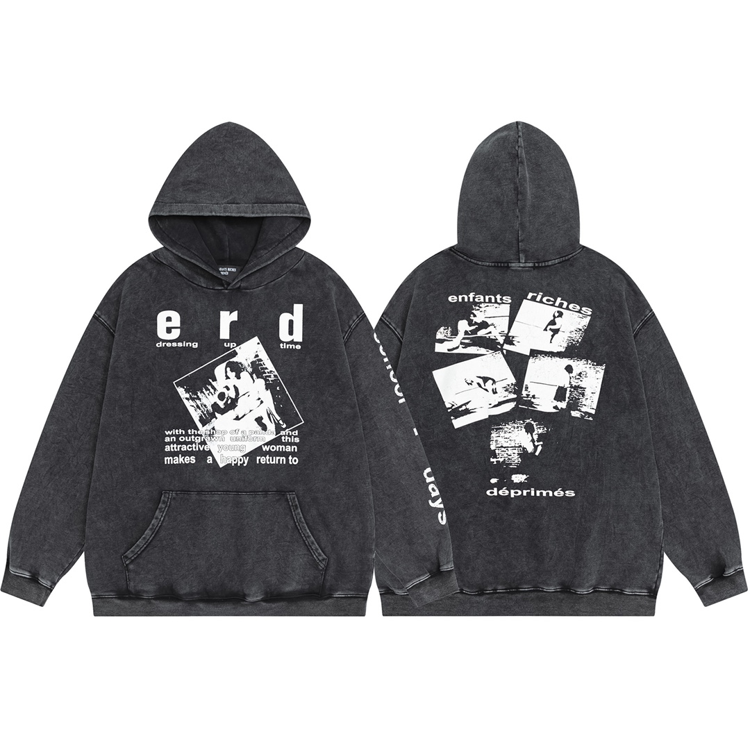 Enfants Riches Deprimes Cotton Hoodie - DesignerGu