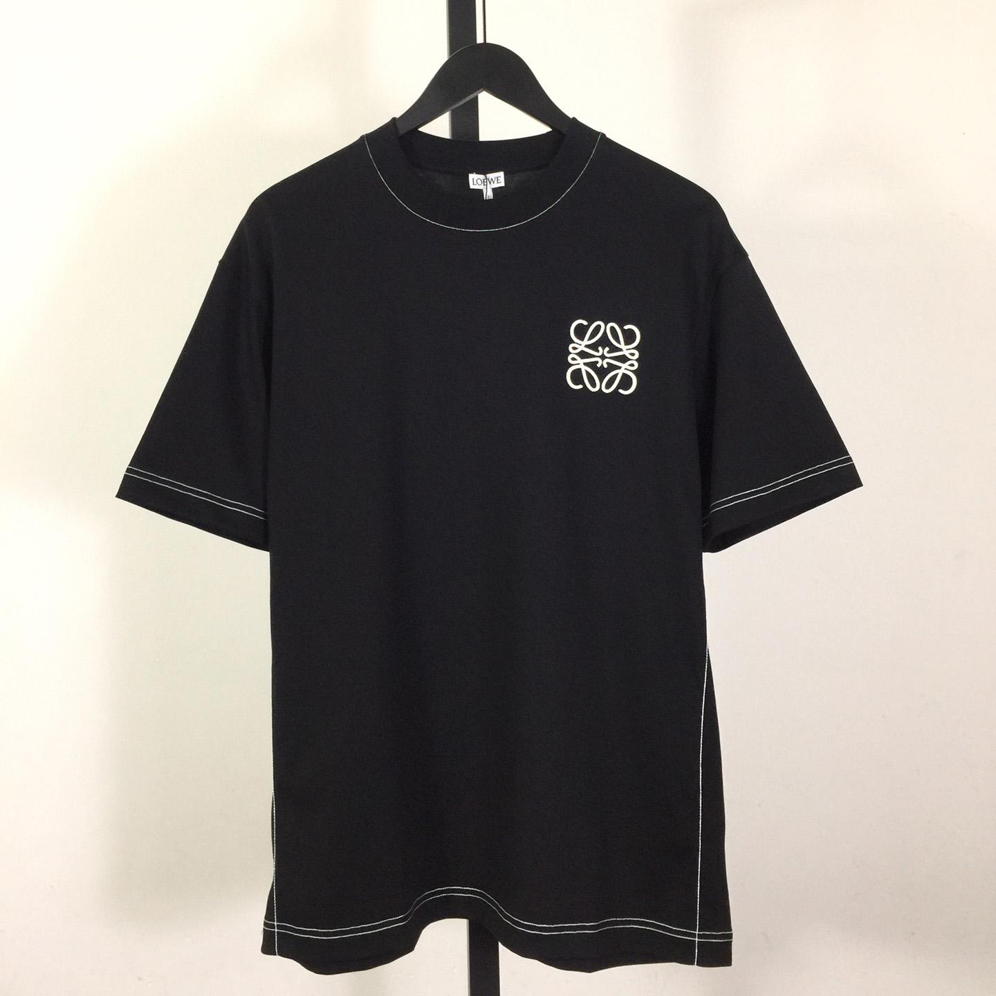 Loewe Logo Cotton T-shirt - DesignerGu