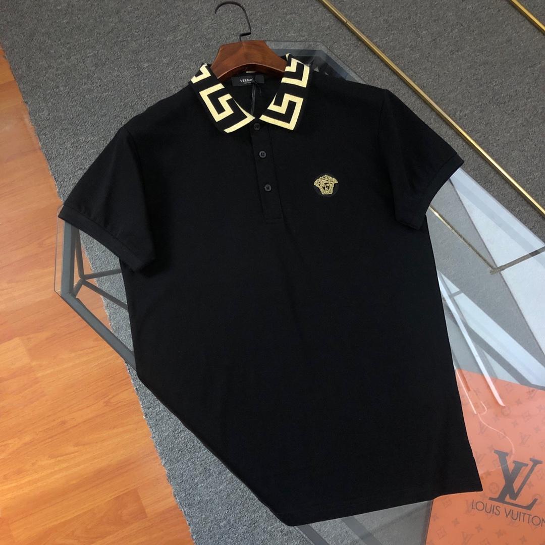 Versace Cotton Polo Shirt - DesignerGu