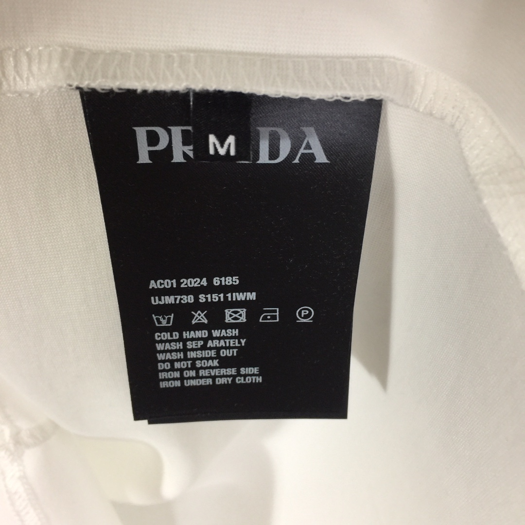 Prada Cotton  T-shirt  - DesignerGu