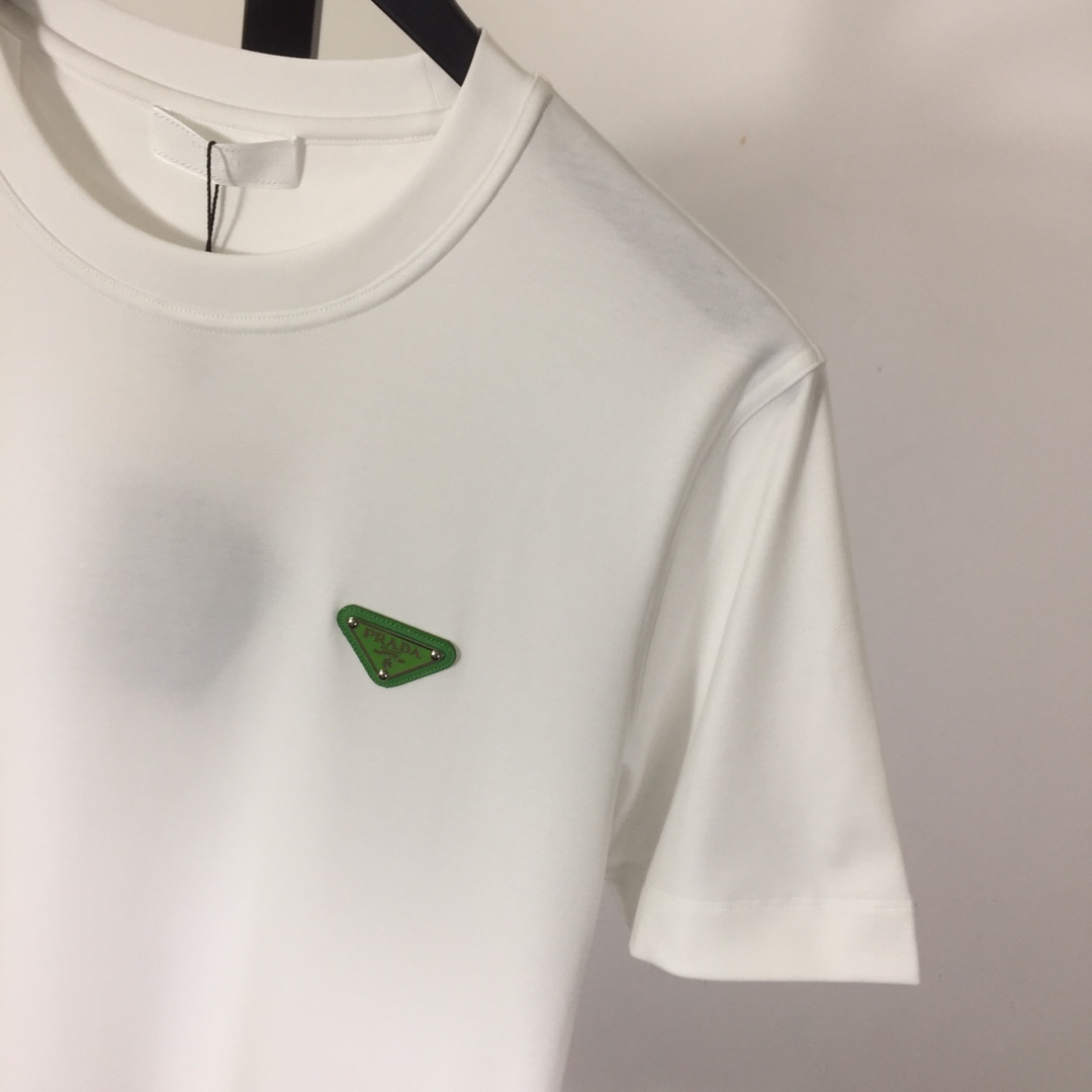 Prada Cotton T-Shirt - DesignerGu