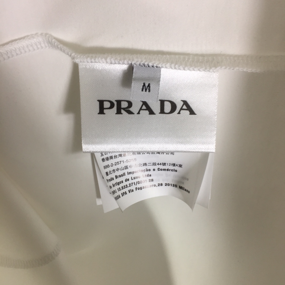 Prada Cotton T-Shirt - DesignerGu