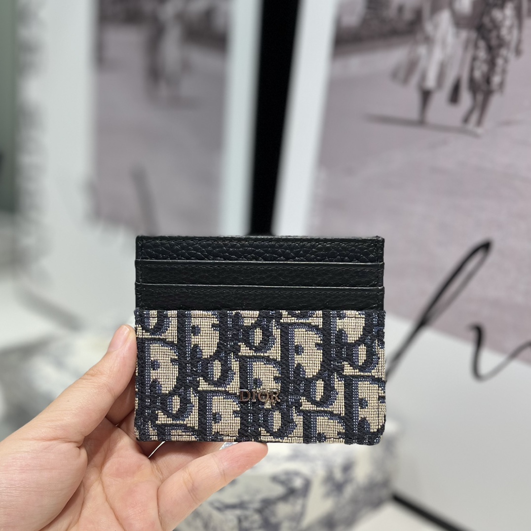 Dior Card Holder     10-8cm - DesignerGu