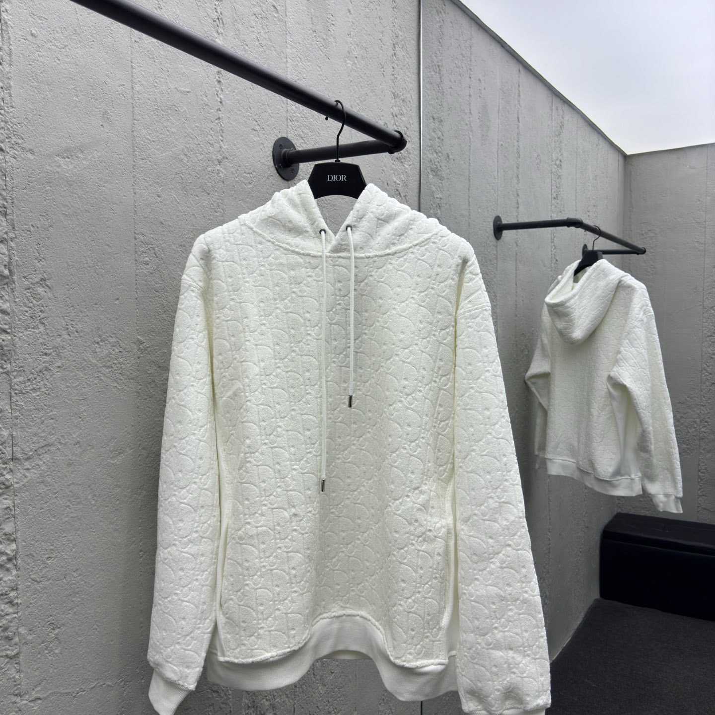 Dior Oblique Relaxed-Fit Hooded Sweatshirt    - DesignerGu