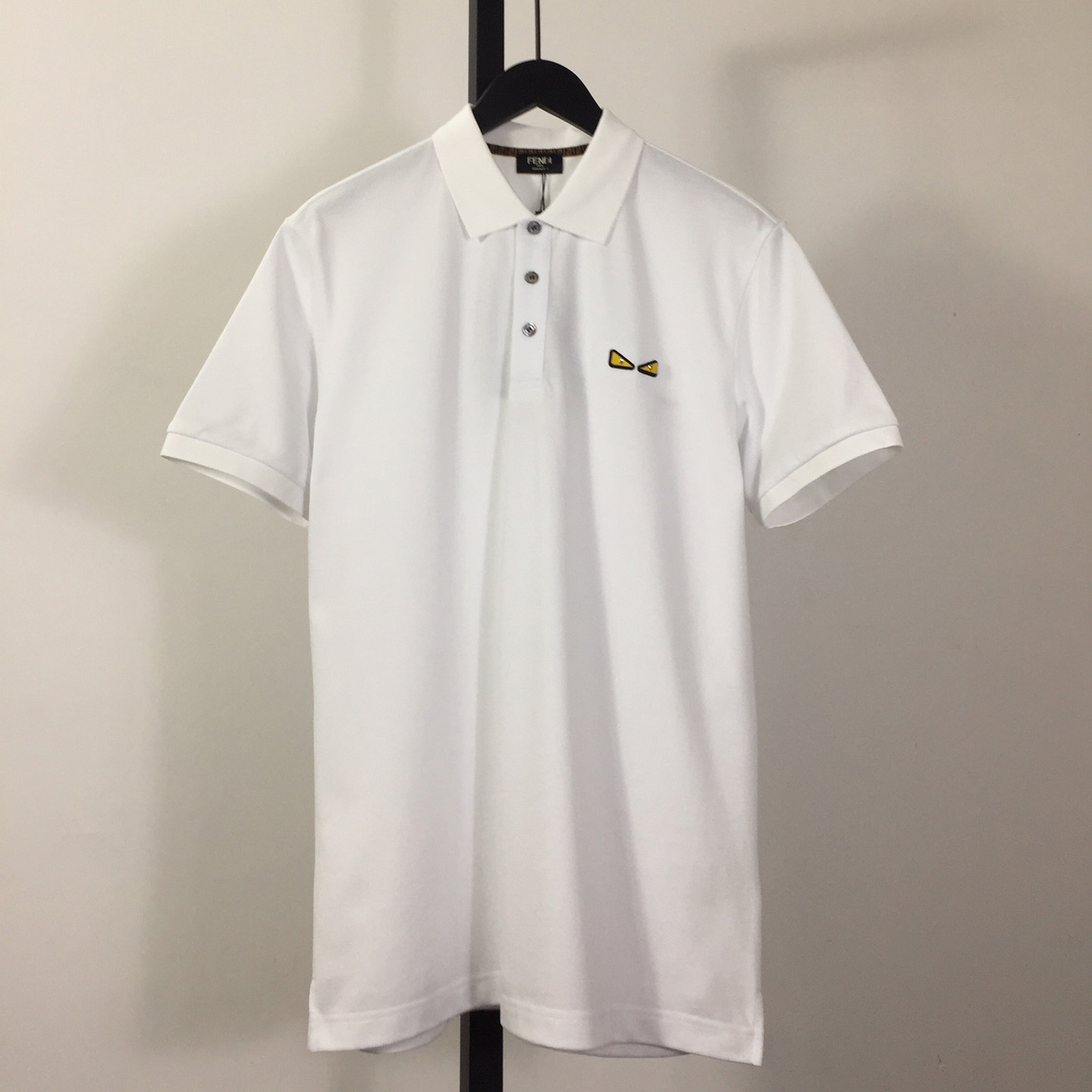 Fendi Logo Cotton Polo Shirt - DesignerGu