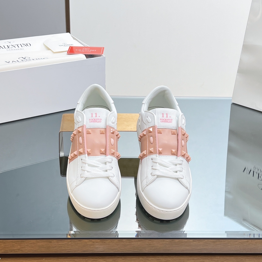 Valenti Rockstud Untitled Sneakers - DesignerGu