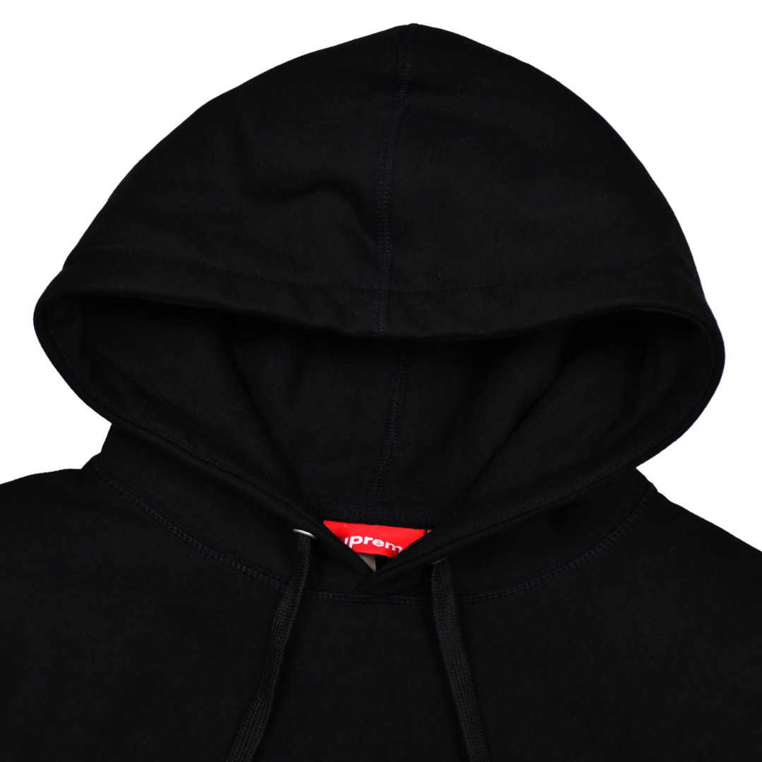 Supreme Satin Appliqué Hooded Sweatshirt - DesignerGu