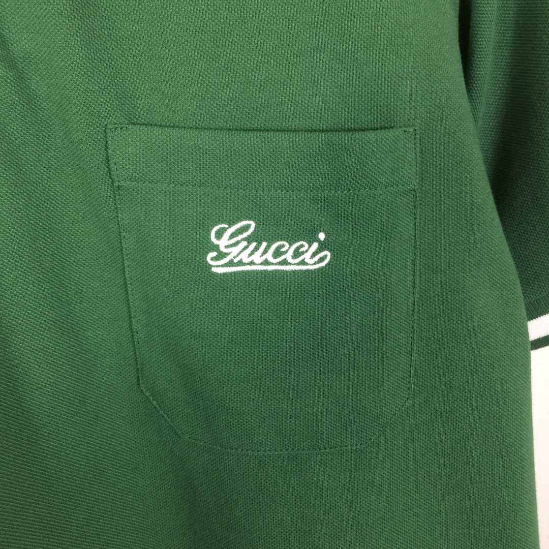 Gucci Cotton Piquet Polo Shirt - DesignerGu