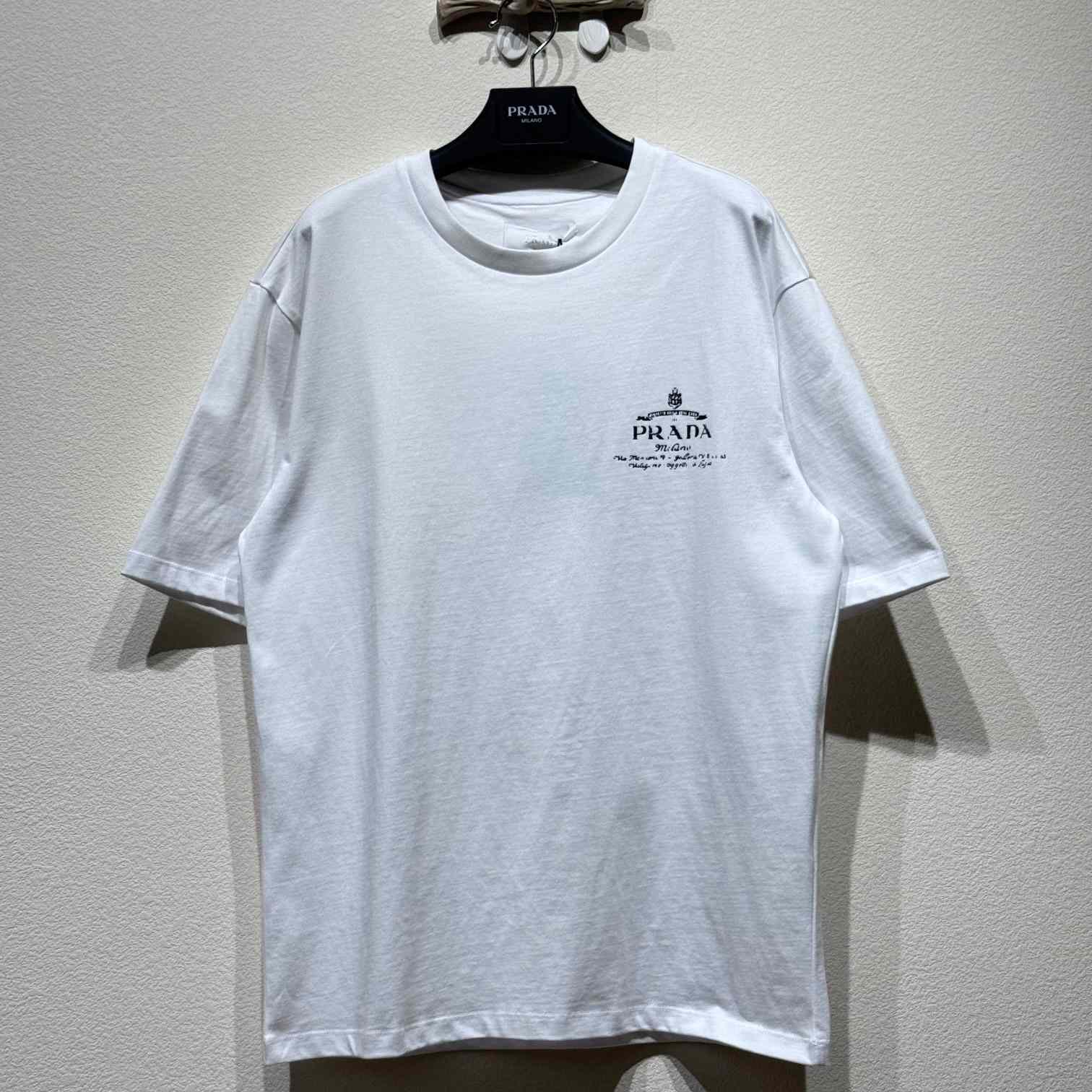 Prada Cotton T-Shirt - DesignerGu