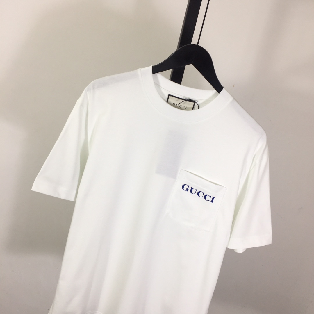 Gucci Cotton Jersey Printed T-shirt   - DesignerGu