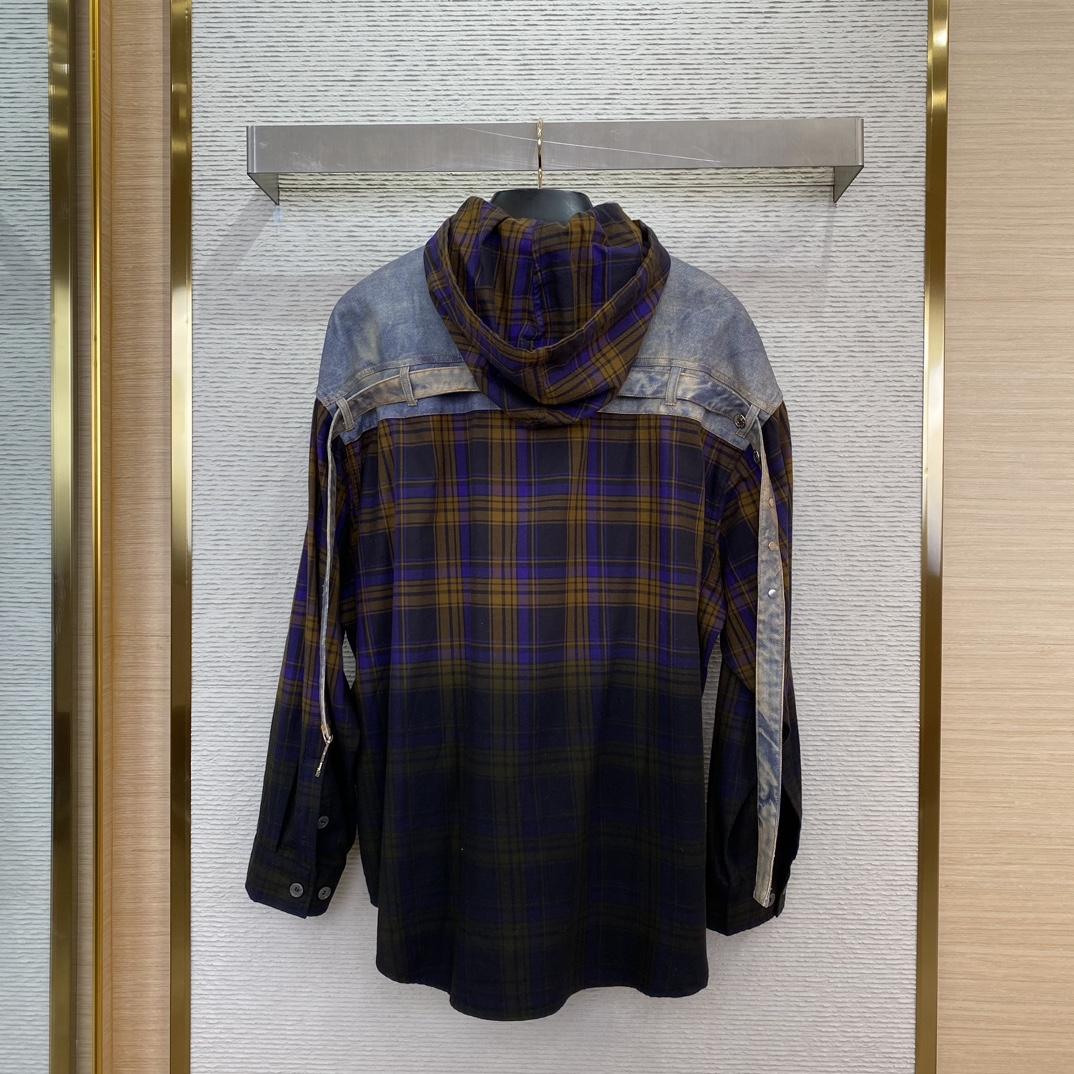 Acne Studios Hooded Button-up Shirt   - DesignerGu