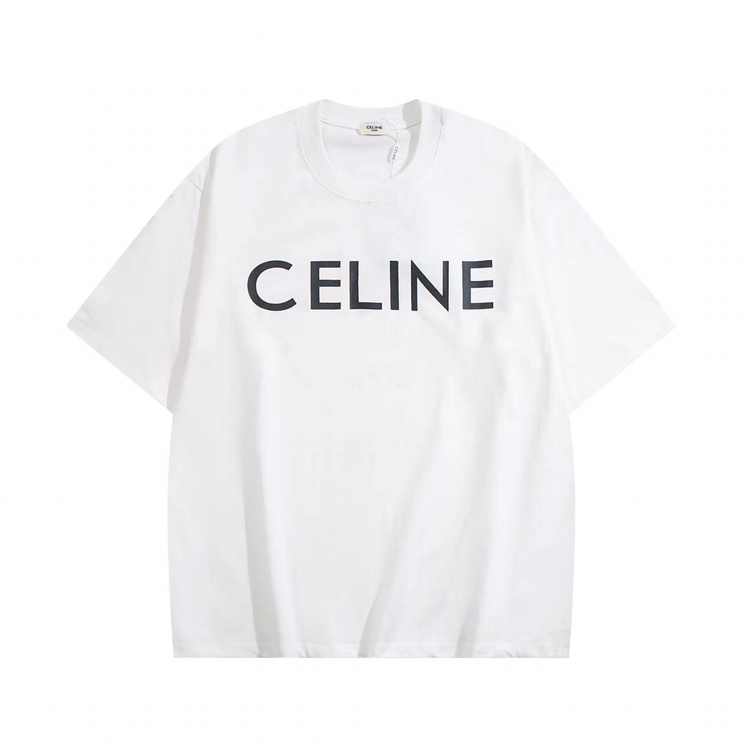 Celine T-Shirt In Cotton Jersey - DesignerGu