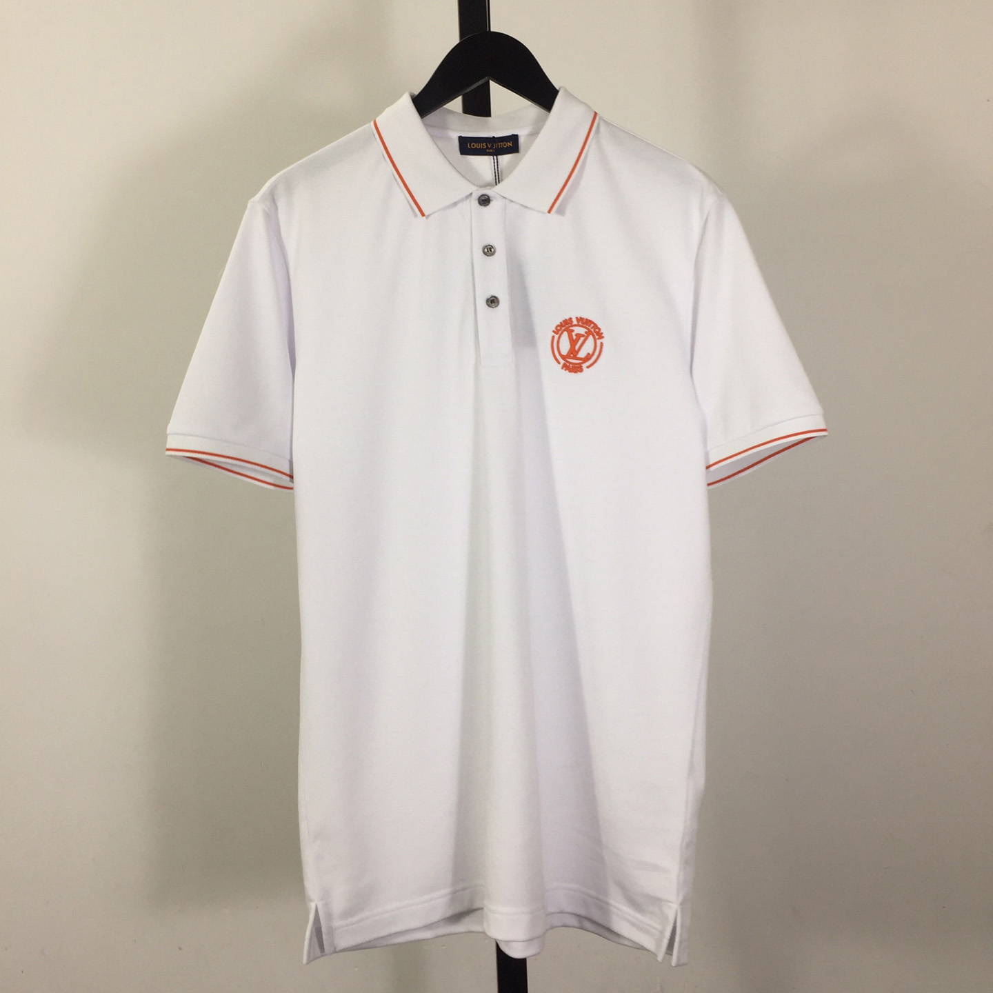 Louis Vuitton Short-Sleeved Cotton Polo Shirt    - DesignerGu