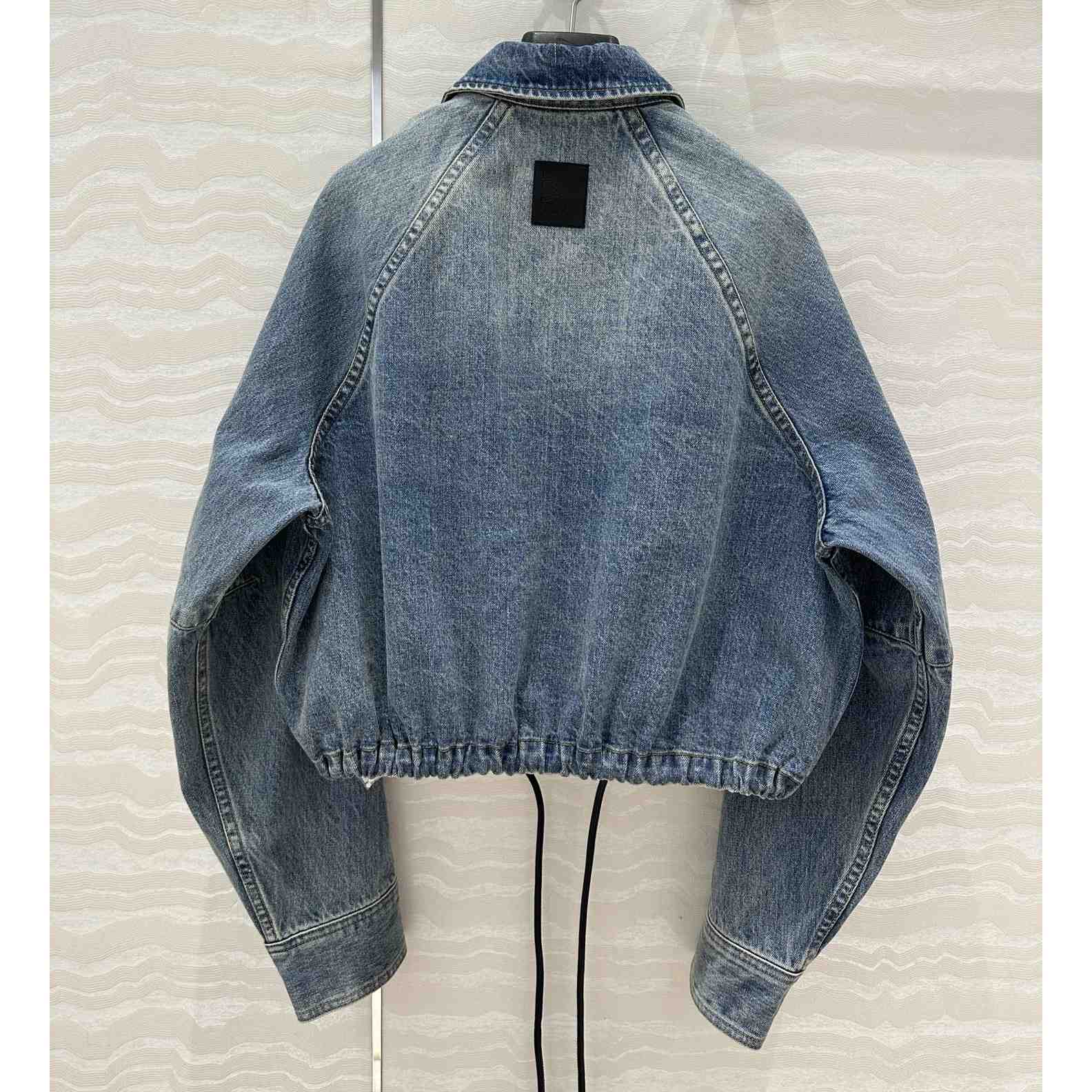 Loewe Balloon Jacket In Denim - DesignerGu