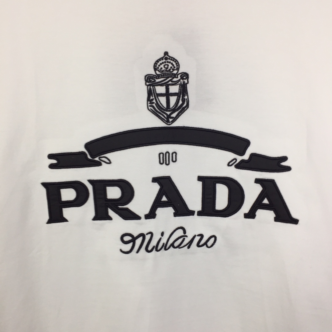 Prada Cotton T-Shirt - DesignerGu