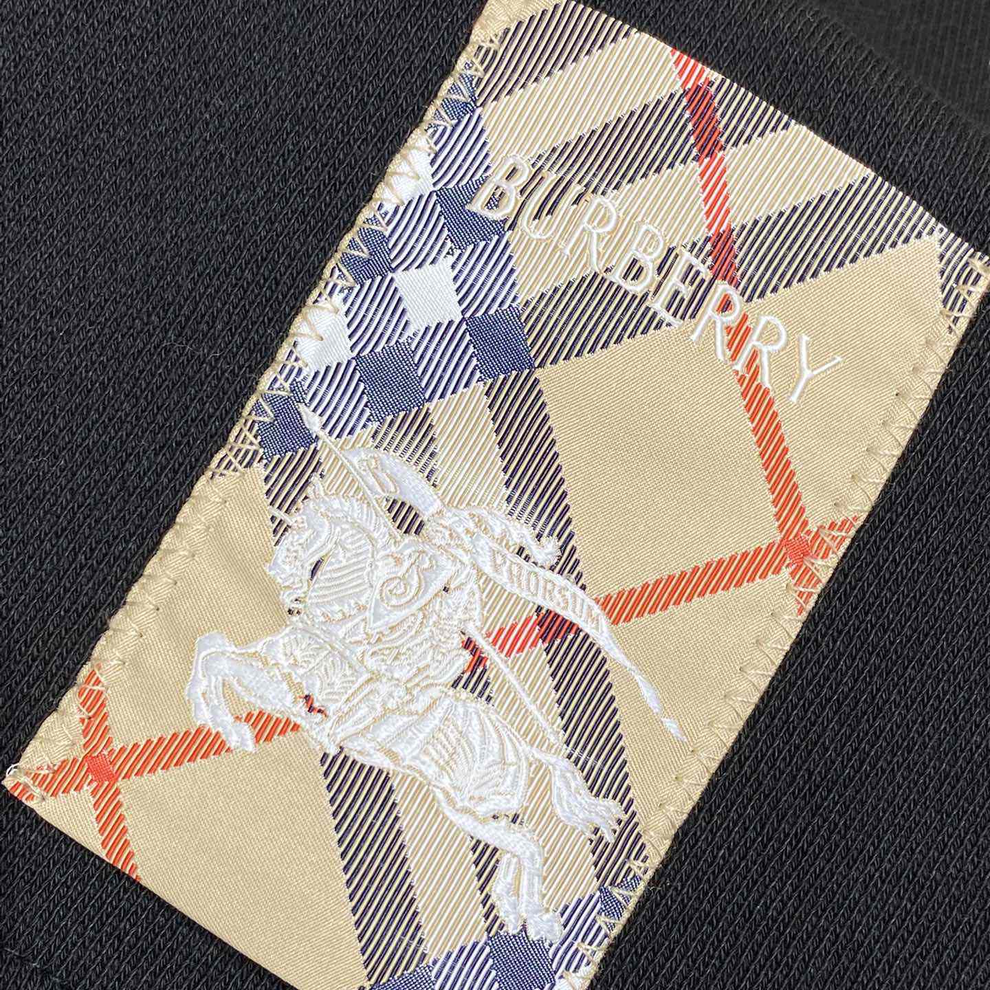 Burberry Check Label Cotton Zip Hoodie - DesignerGu