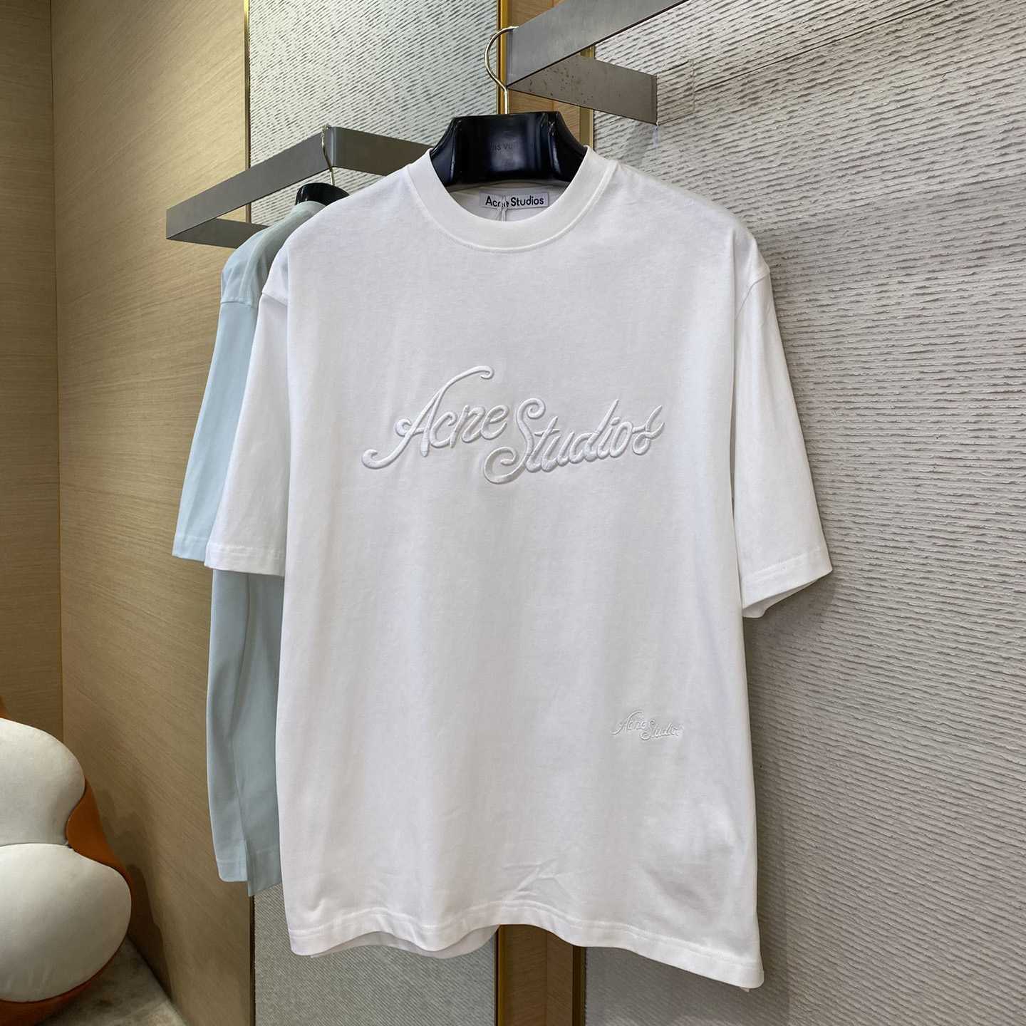 Acne Studios Logo T-shirt - Relaxed Fit - DesignerGu