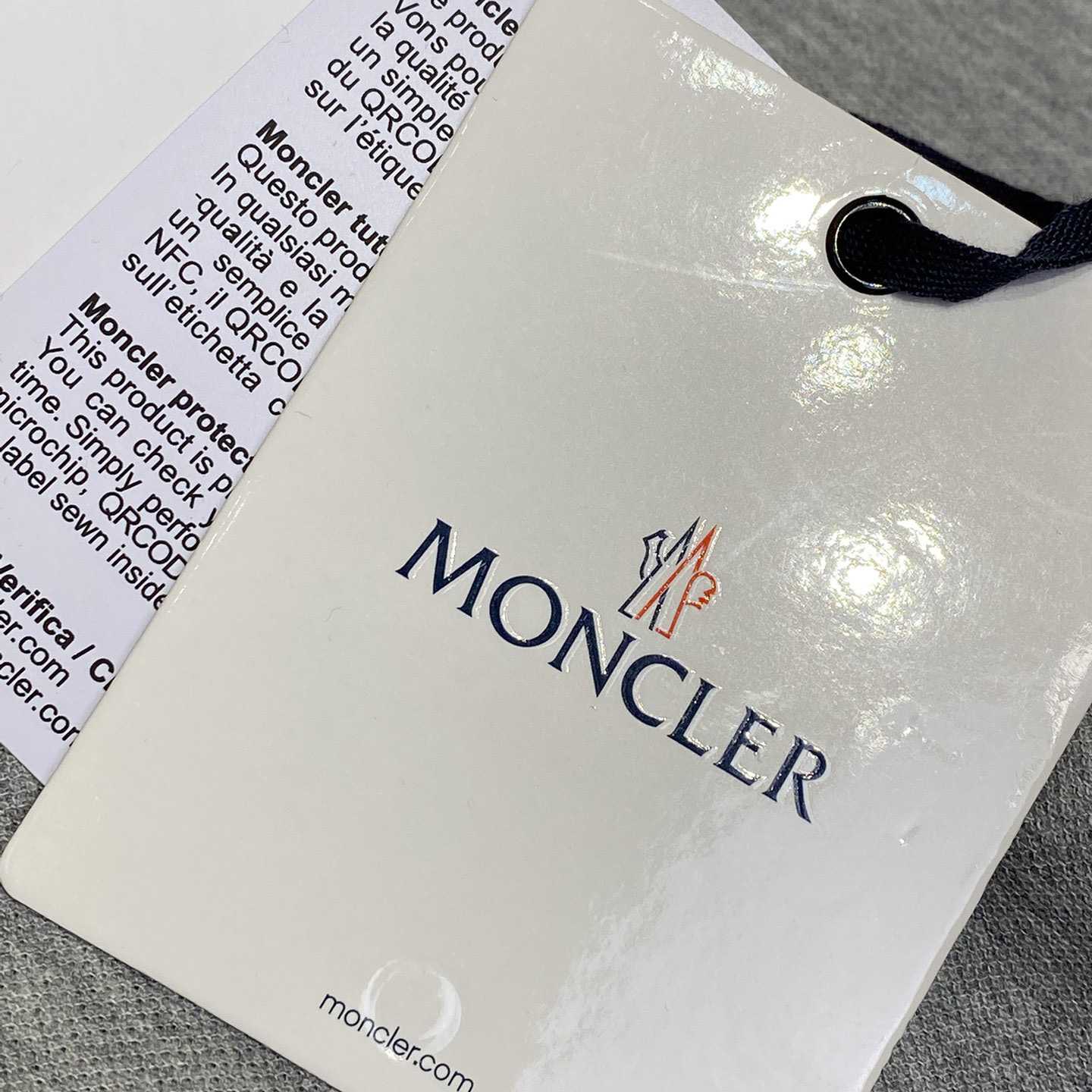 Moncler Logo Cotton Polo Shirt - DesignerGu