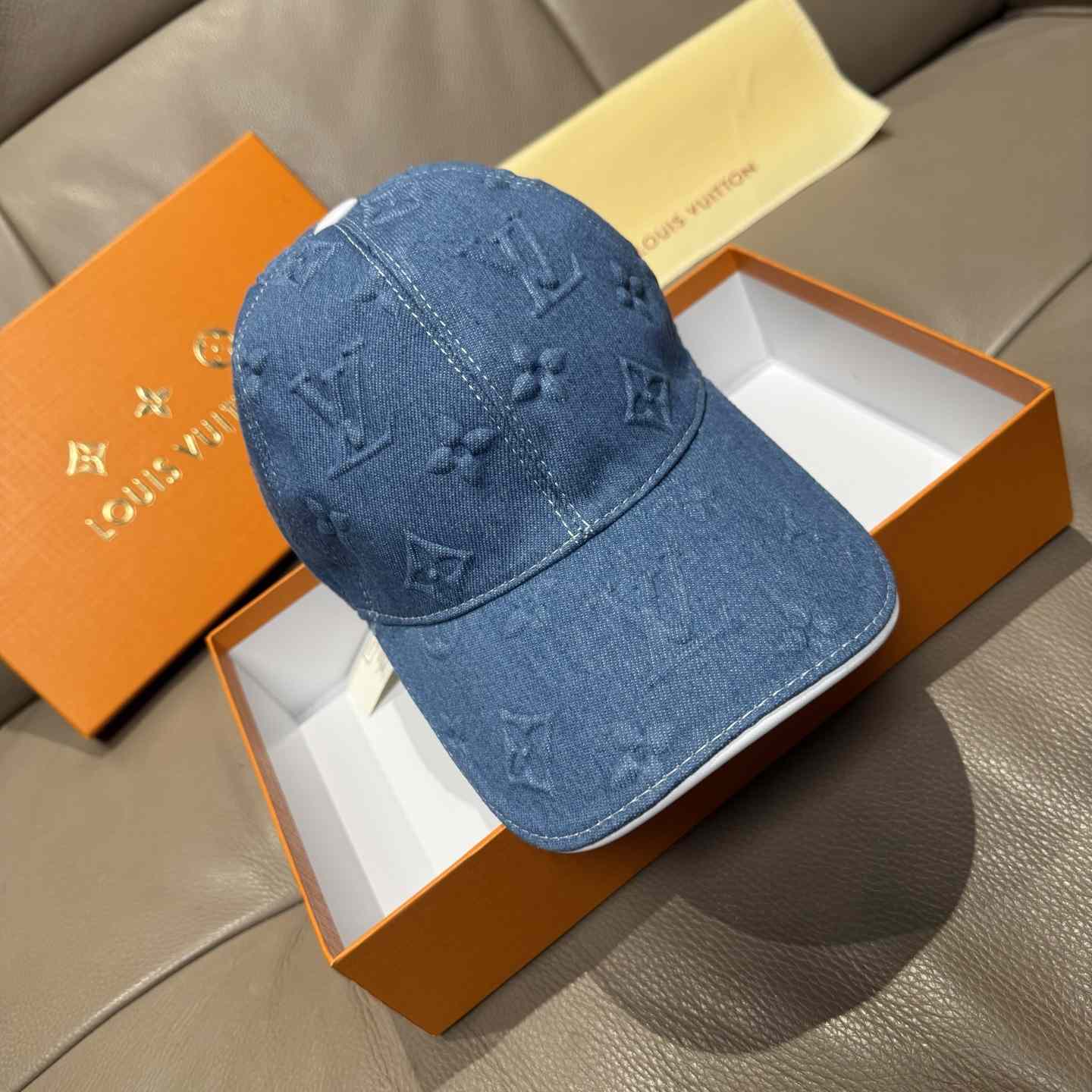 Louis Vuitton Monogram Denim Cap - DesignerGu