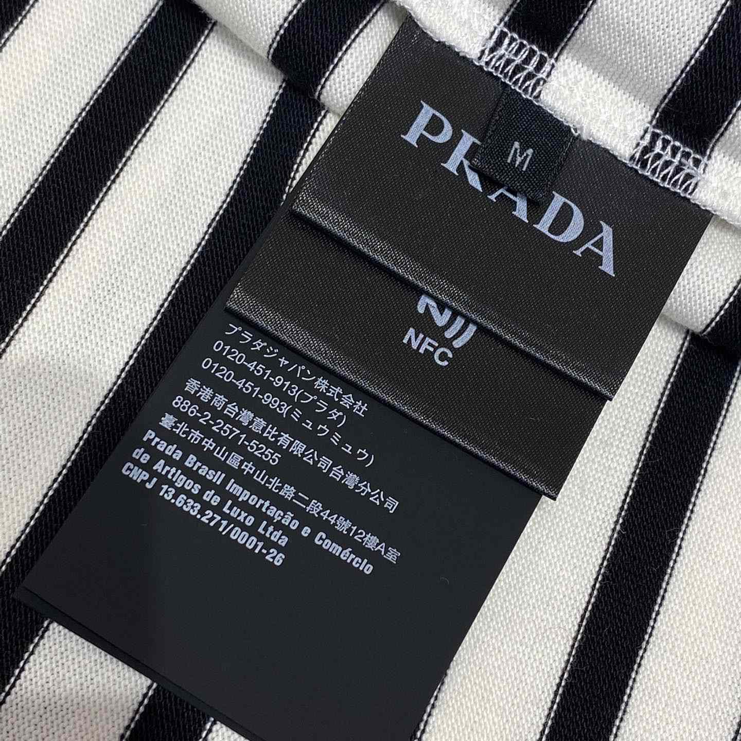 Prada Cotton T-Shirt - DesignerGu