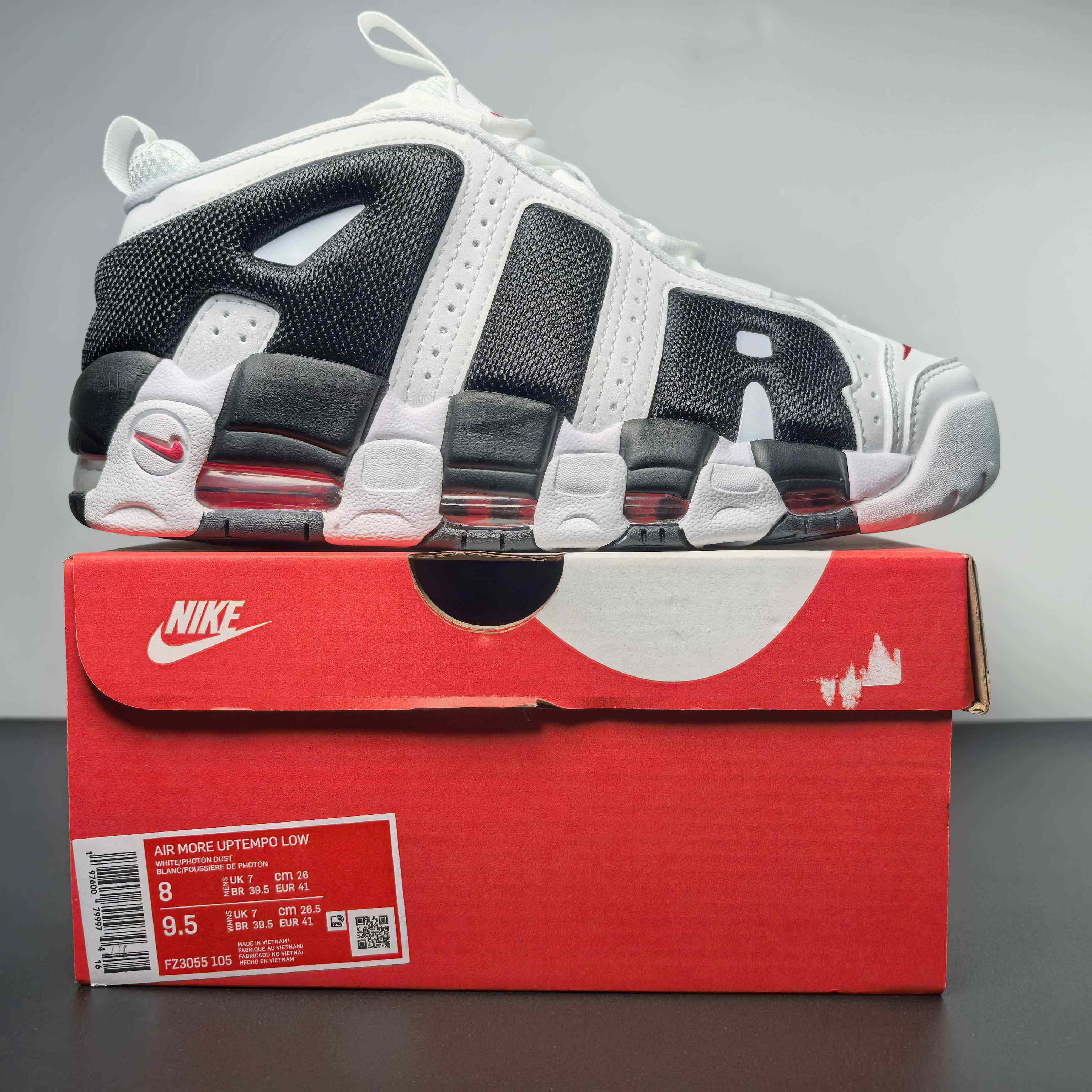 Nike Air More Uptempo Low  Sneakers     FZ3055-105 - DesignerGu