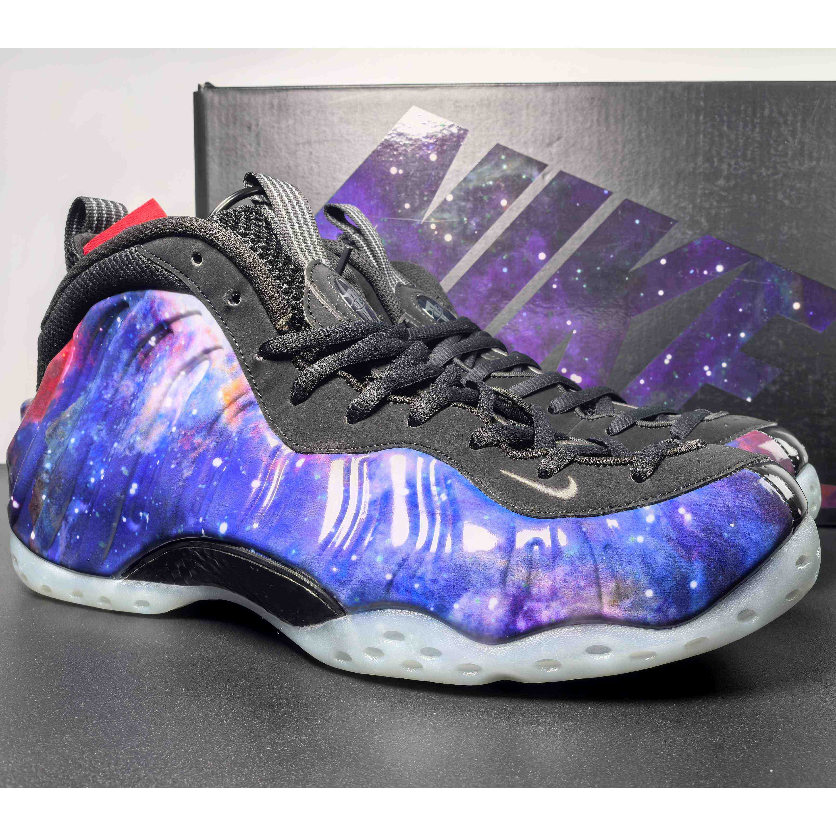 Nike Air Foamposite One “Galaxy” Sneakers         FQ4303-400 - DesignerGu