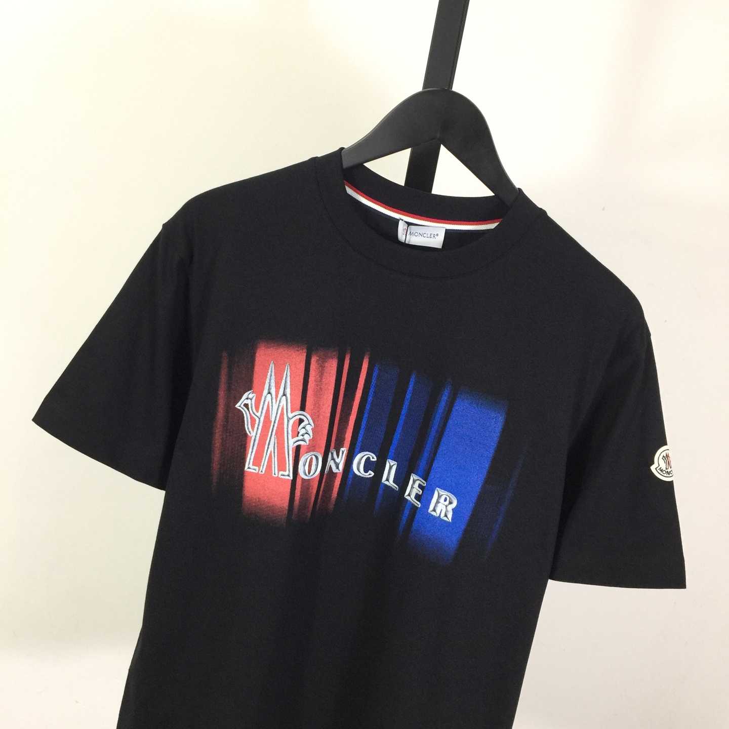 Moncler Logo Cotton T-shirt - DesignerGu