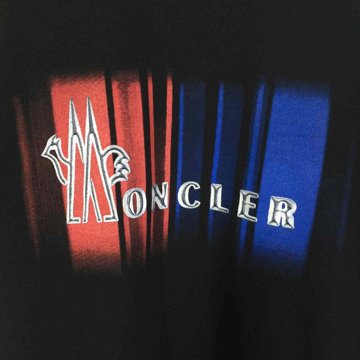 Moncler Logo Cotton T-shirt - DesignerGu