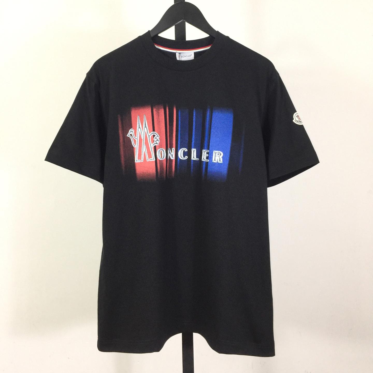 Moncler Logo Cotton T-shirt - DesignerGu