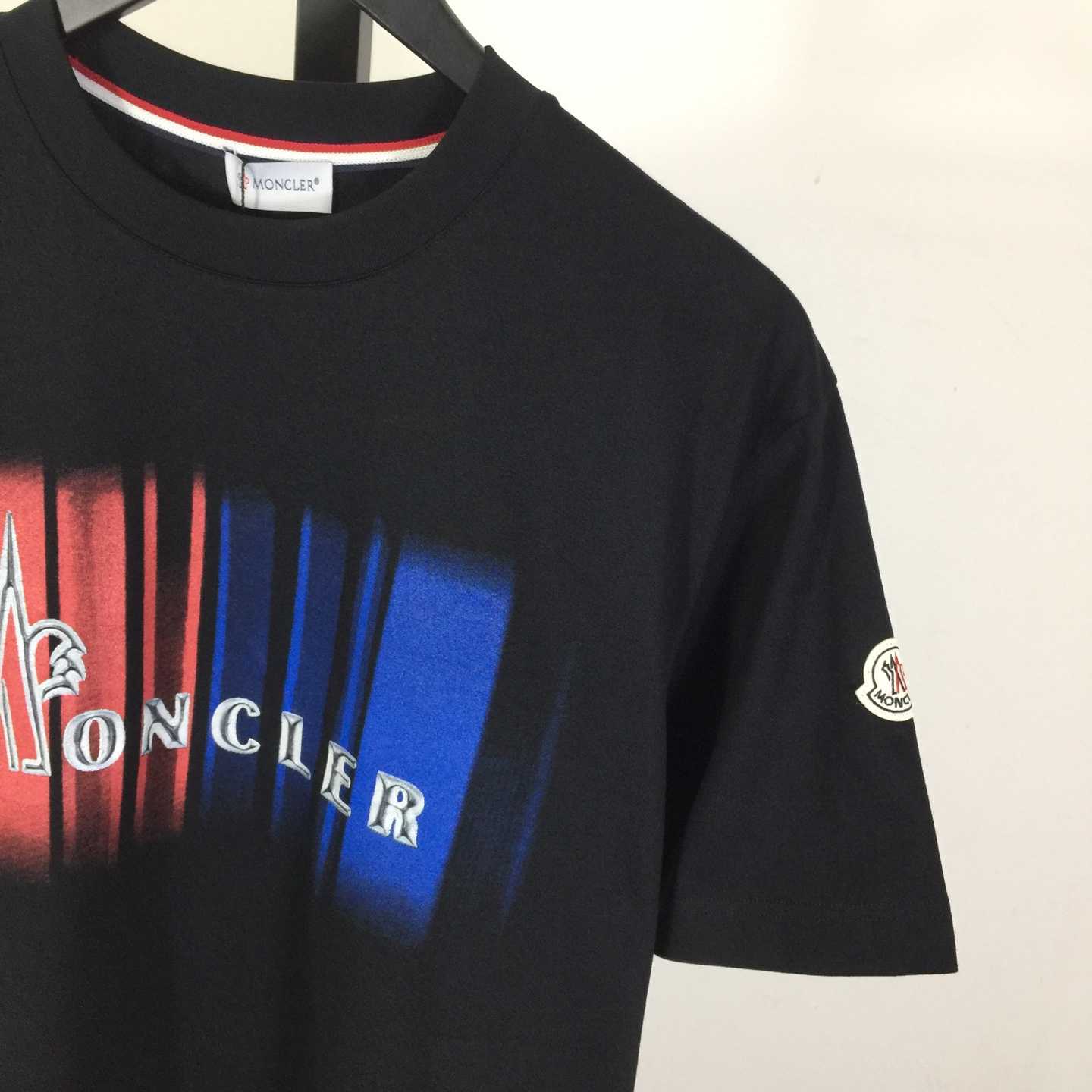 Moncler Logo Cotton T-shirt - DesignerGu