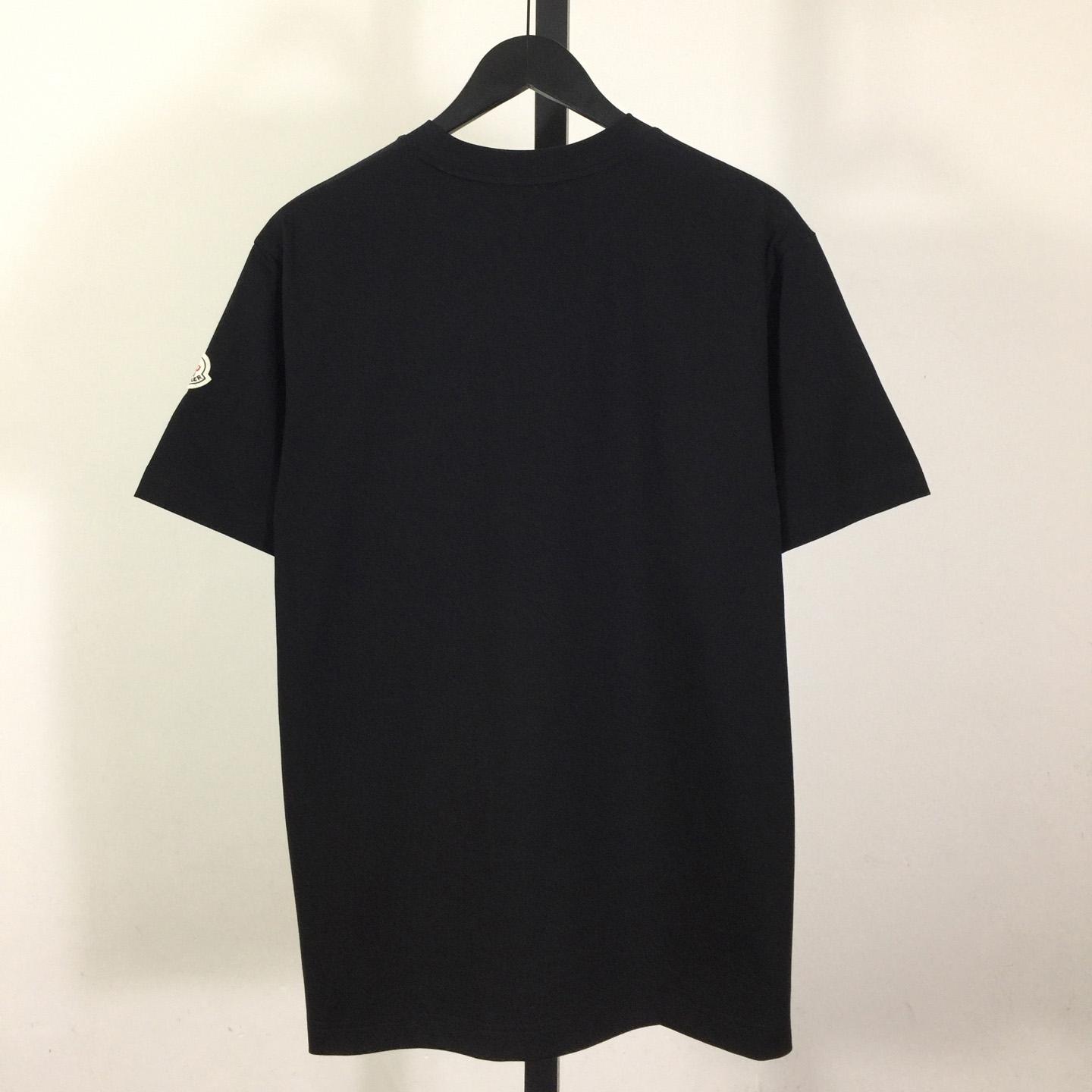 Moncler Logo Cotton T-shirt - DesignerGu