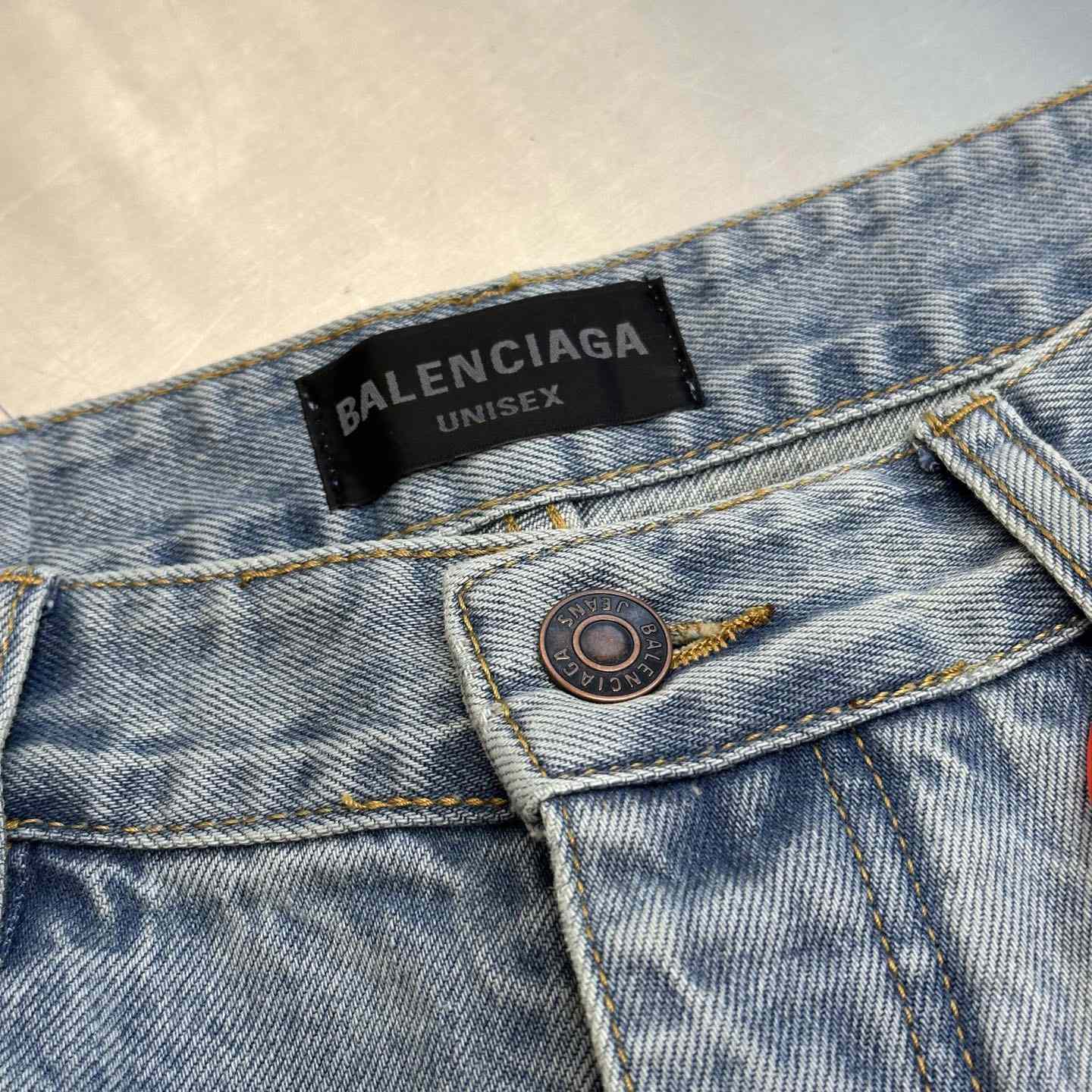 Balenciaga Cut-Up Baggy Pants - DesignerGu