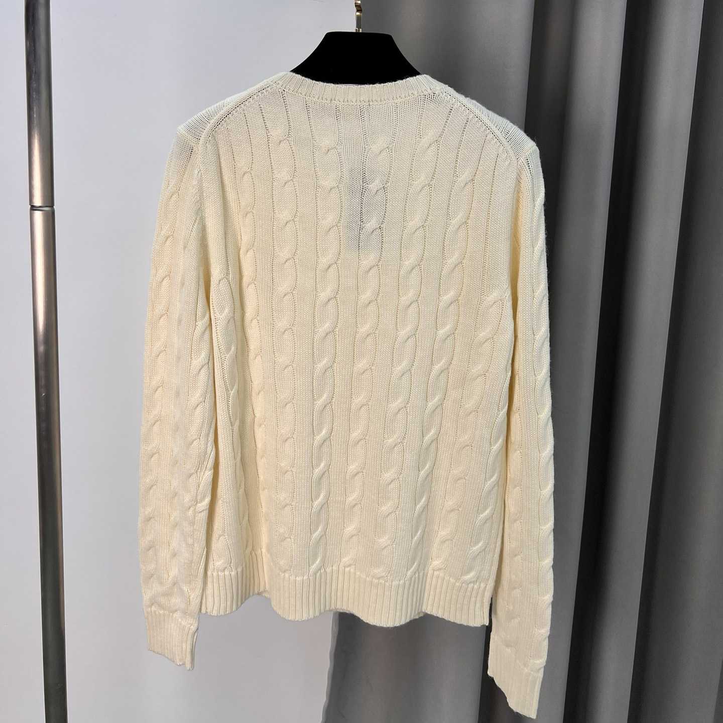 Ralph Lauren Cable-Knit Cotton Jumper - DesignerGu